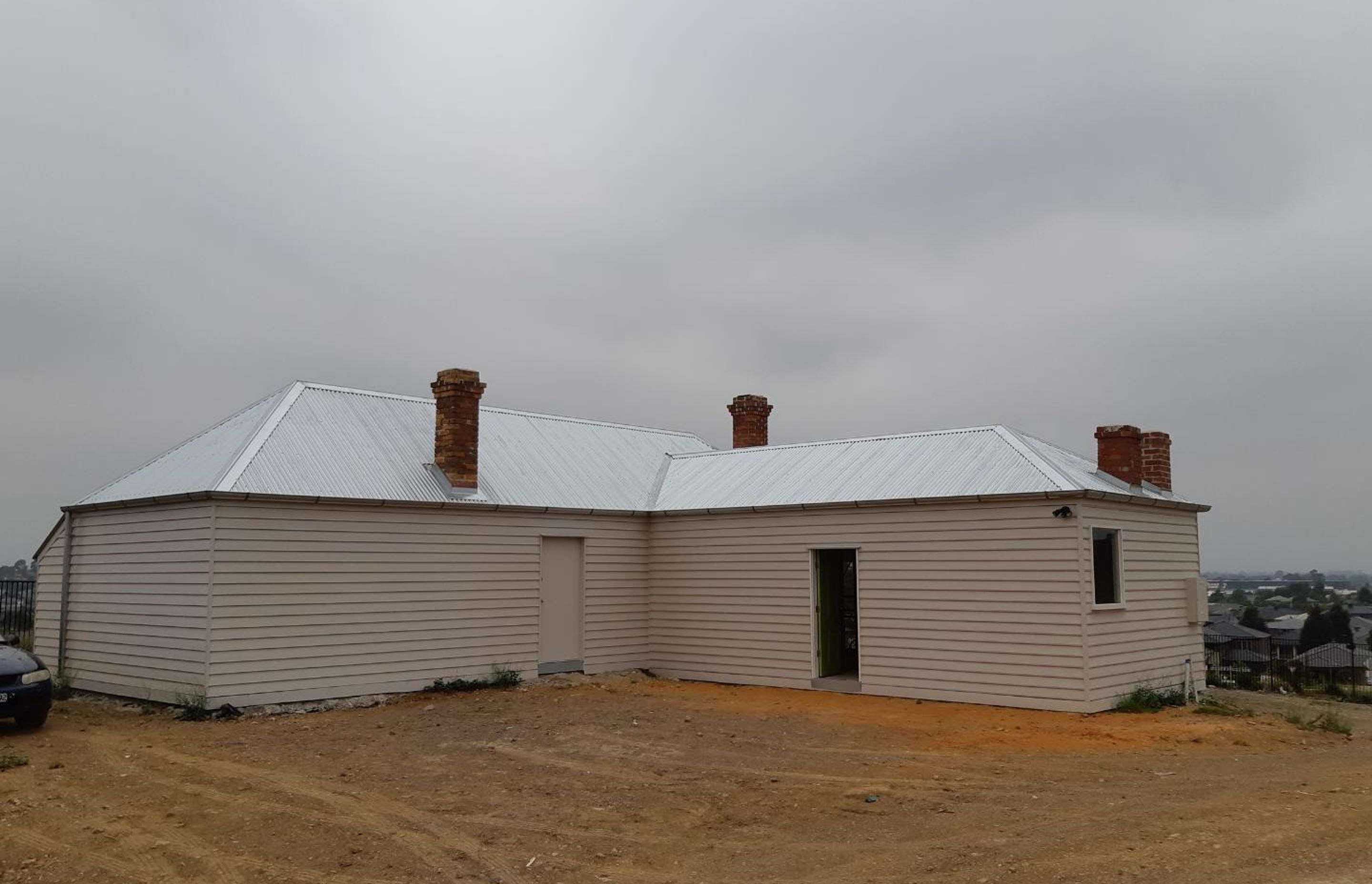 Mernda homestead reconstruction