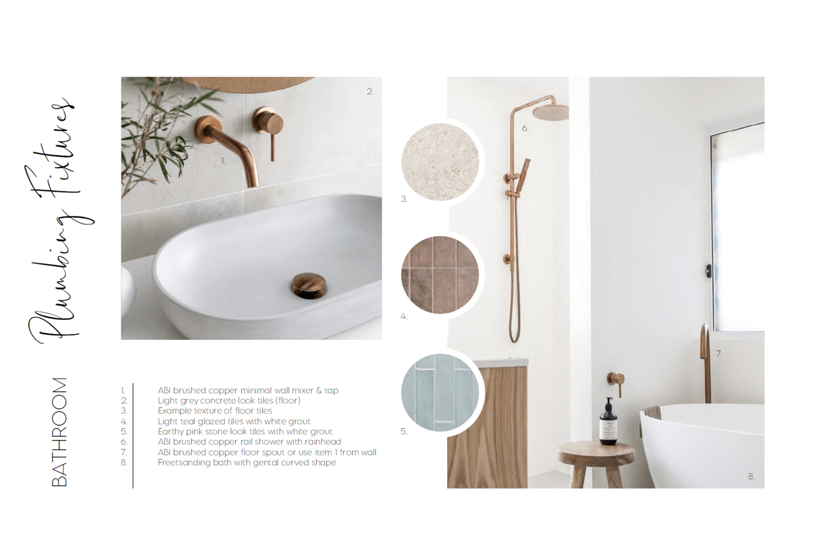 Bathroom Fixtures &amp; Finishes