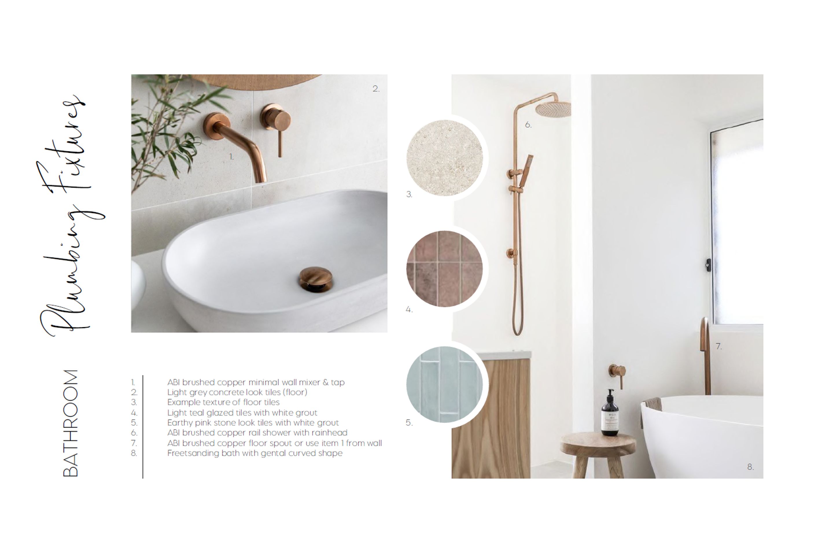 Bathroom Fixtures &amp; Finishes