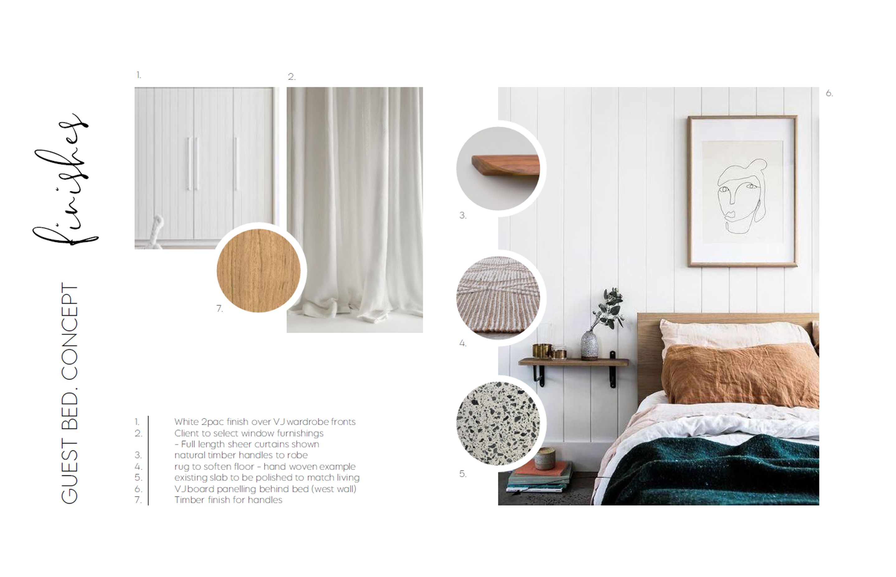 Guest Bedroom Finishes