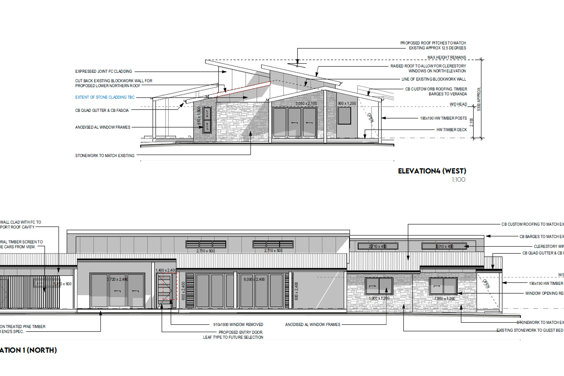 Proposed Elevations