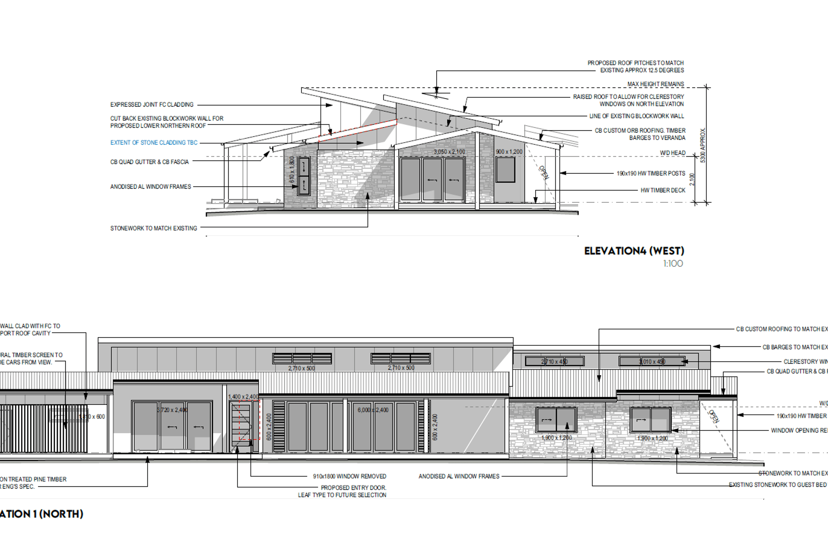 Proposed Elevations