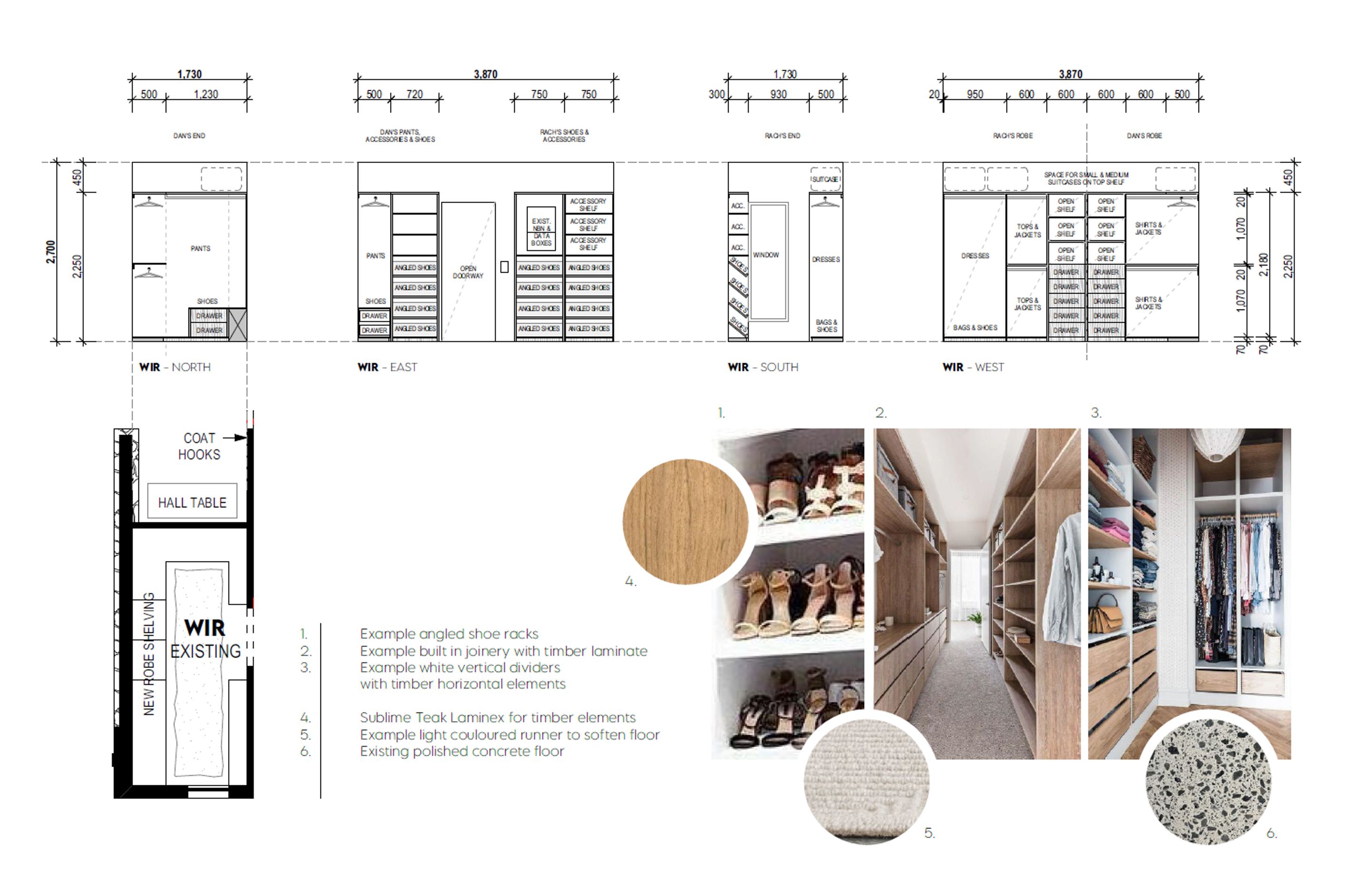 Walk in Robe Design