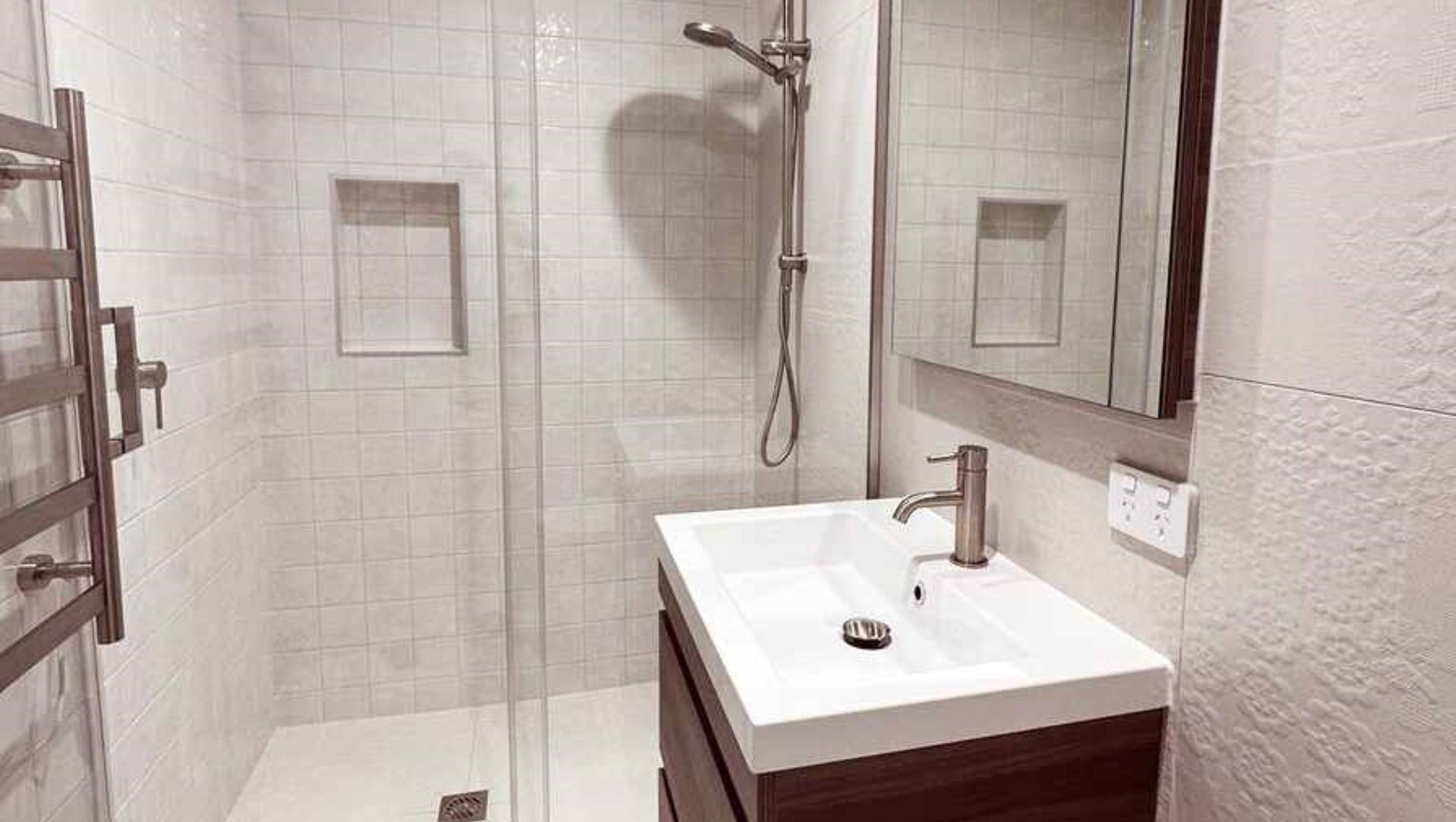 Brushed Nickel Bathroom