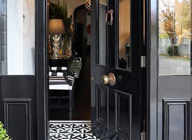 Brown Residence Bespoke Marble Entrance