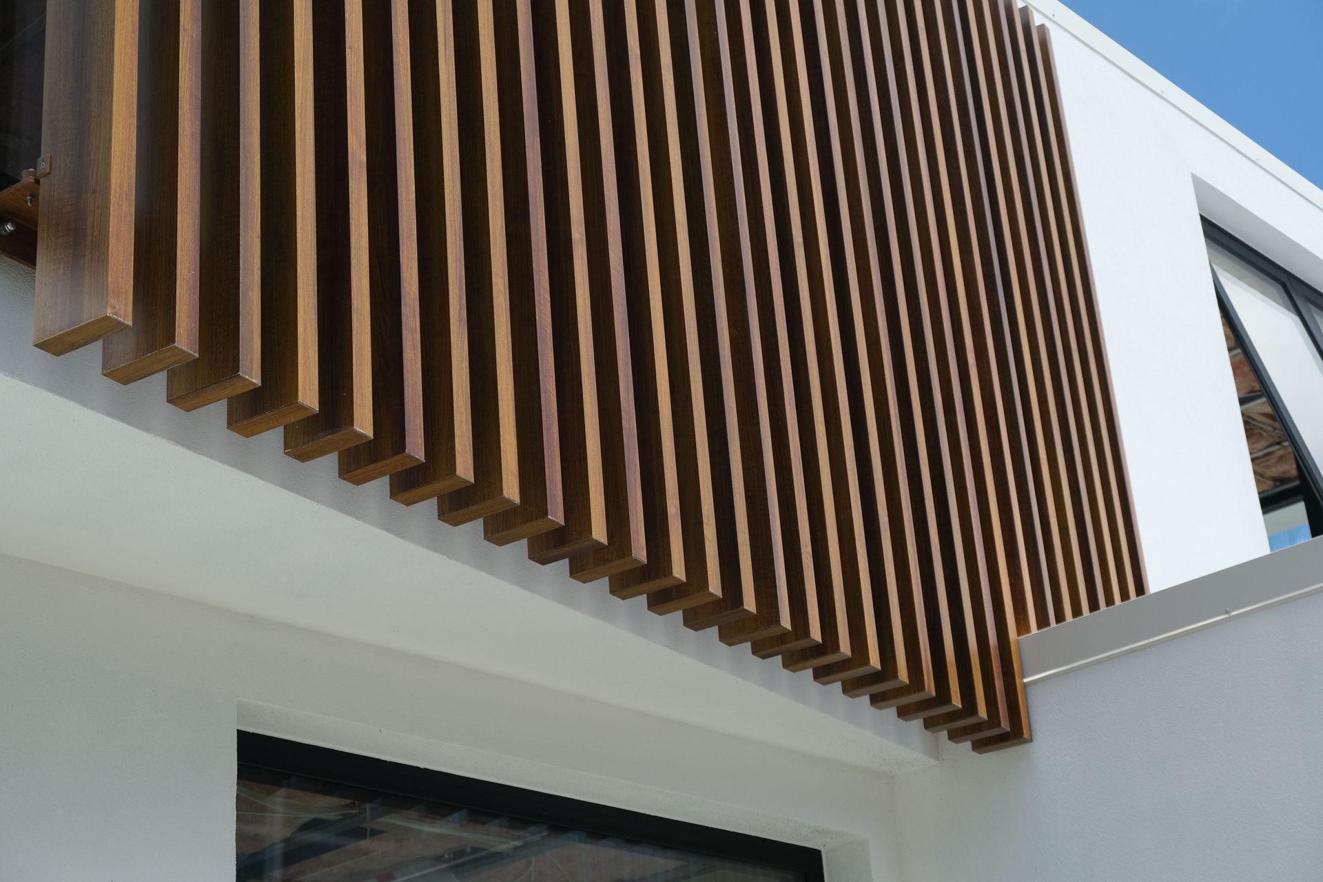 Belmont Residence, Dark Cedar Stain