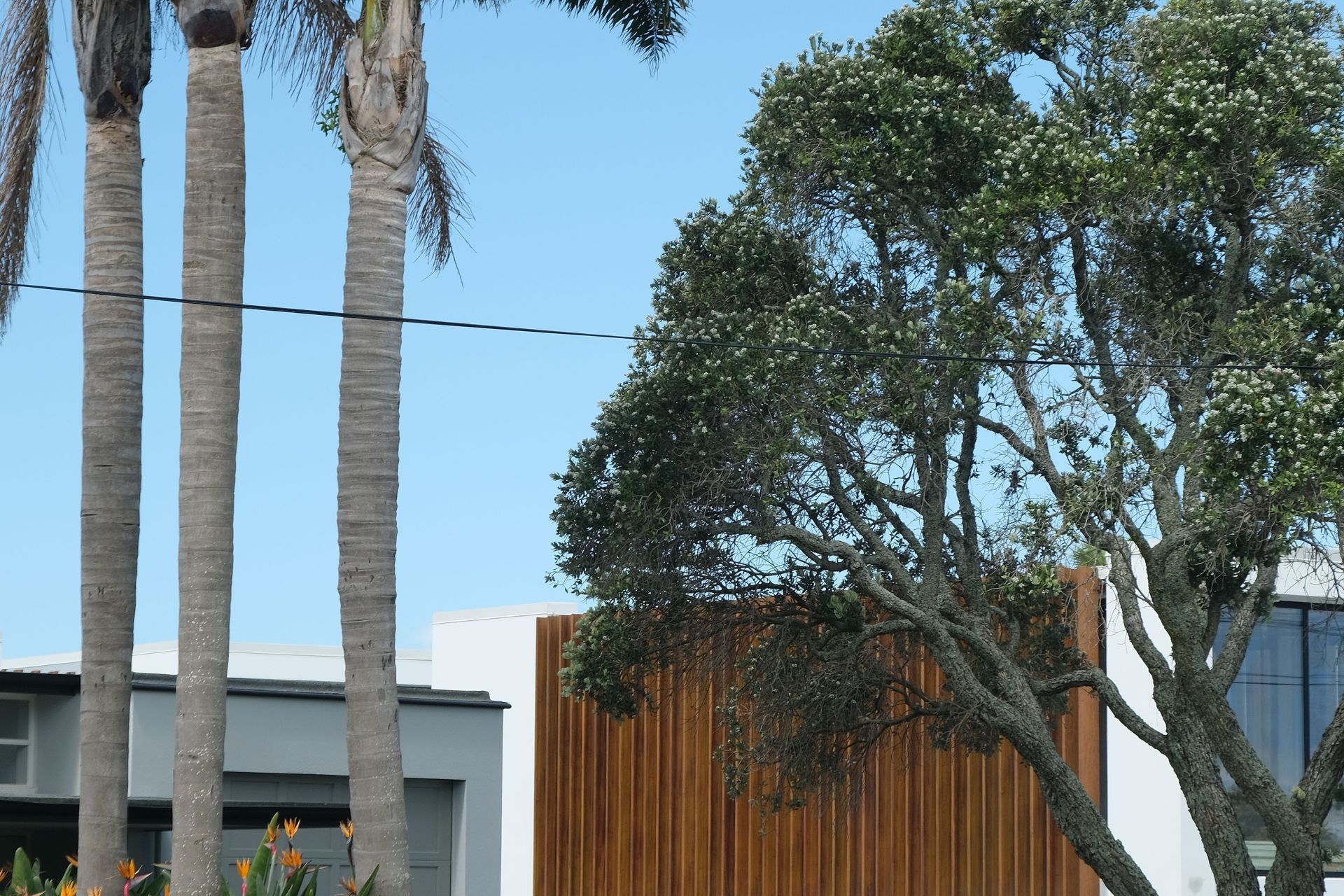 Belmont Residence, Dark Cedar Stain