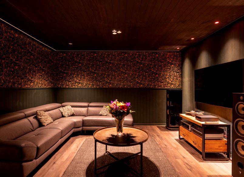 Whisky lounge at home