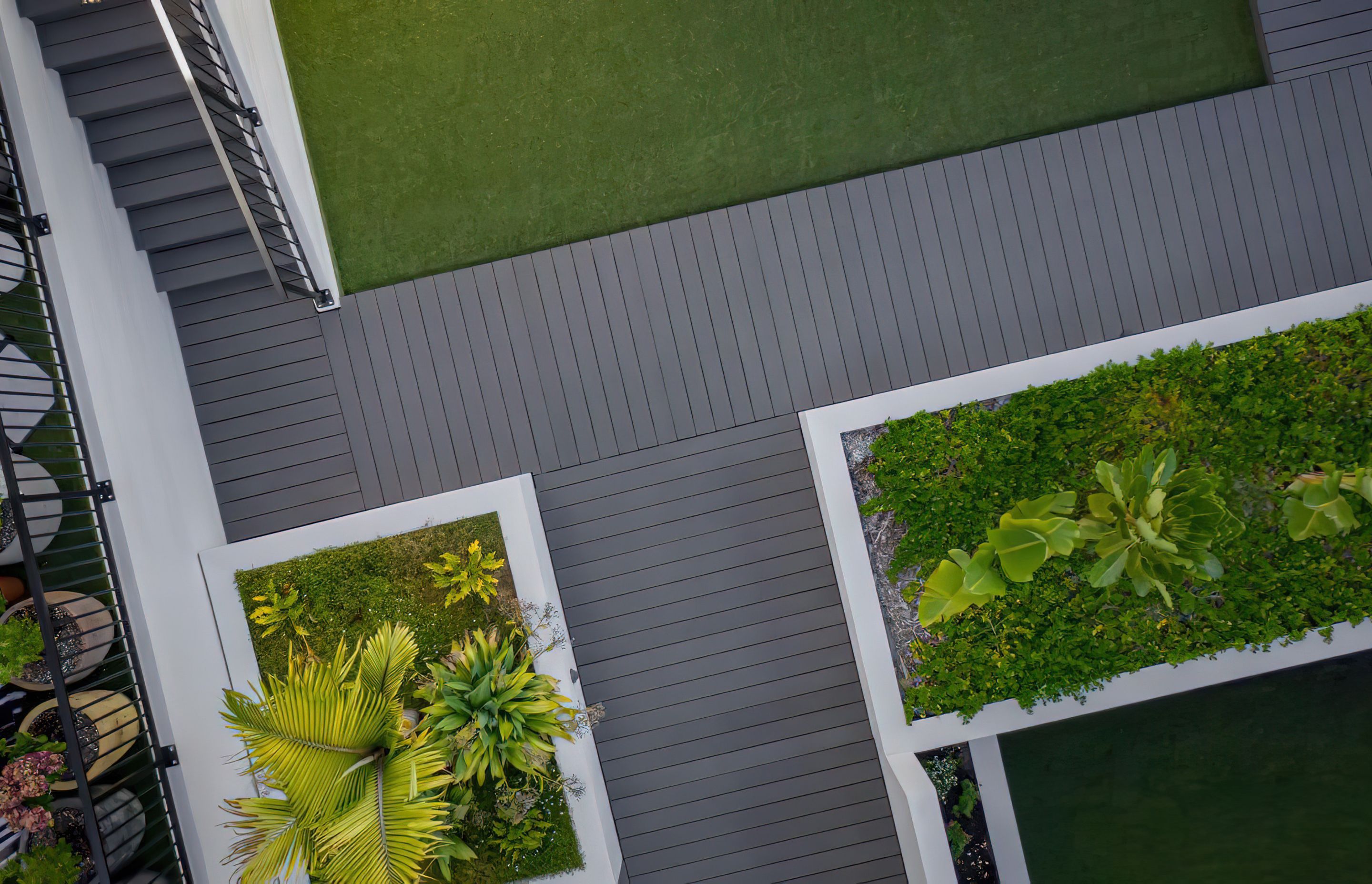 Versatility of Futurewood Composite Decking on Show by Mulford New