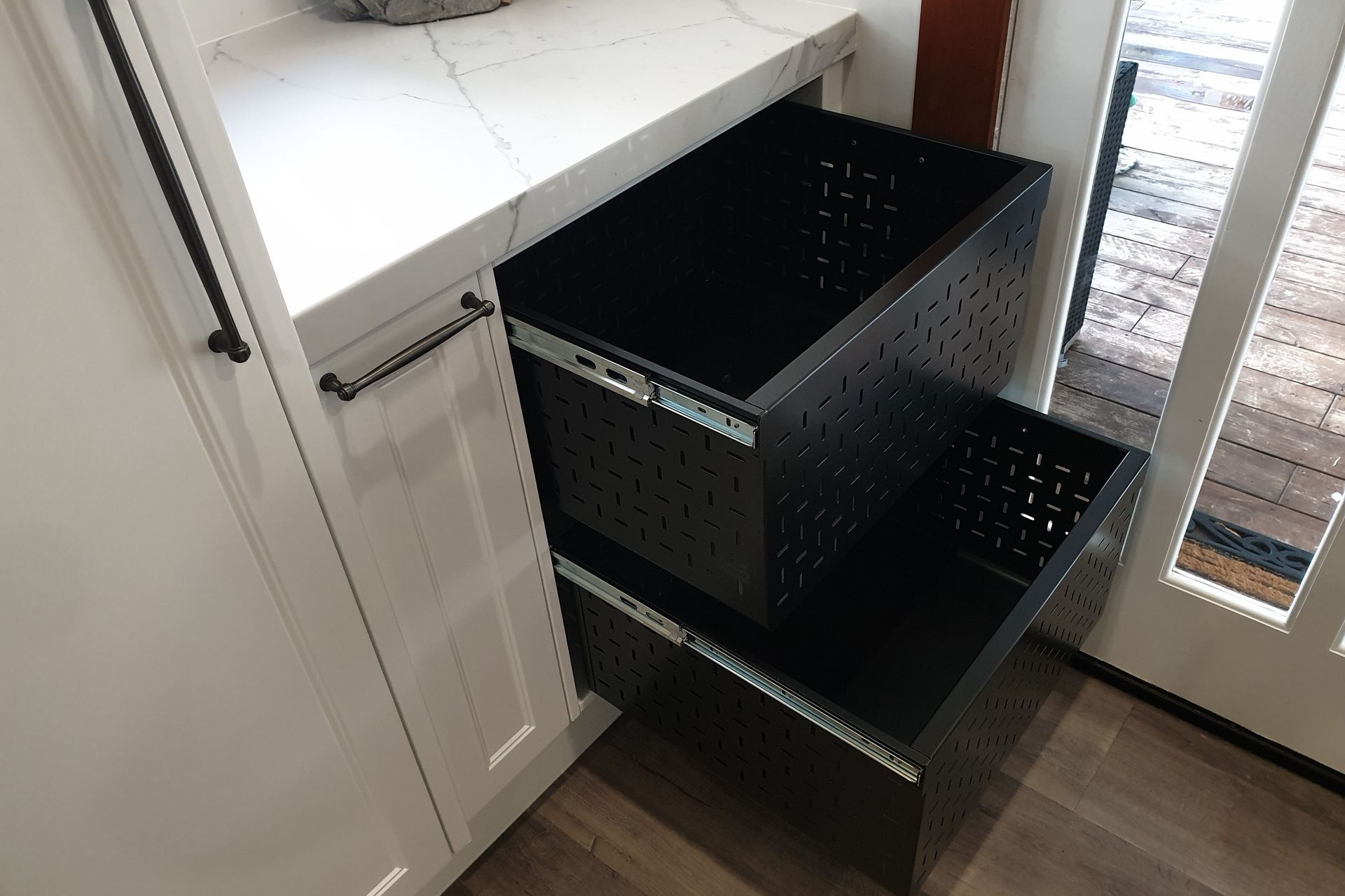 Tanova Ventilated Drawers - Robust for Busy Residential and Light Commercial Use - Vented Sides for Airflow and Solid Base to Catch Dust & Drips