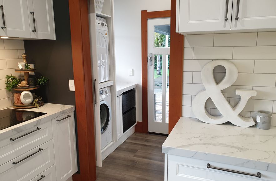 Villa Laundry - Maximising A Tricky Space