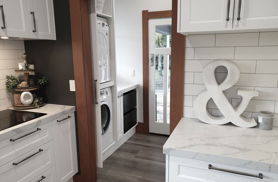 Villa Laundry - Maximising A Tricky Space