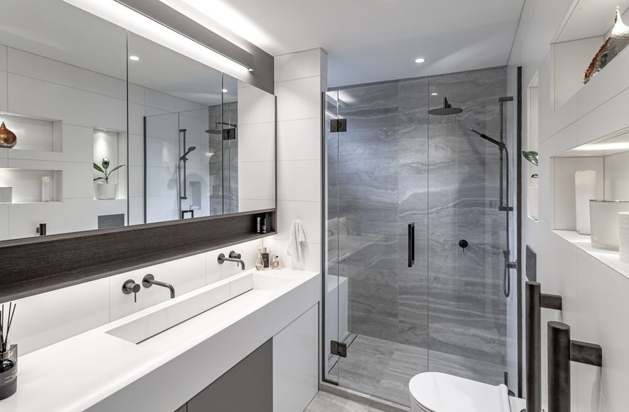 St Mary's Bay Master Bathroom