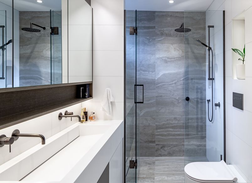 St Mary's Bay Master Bathroom