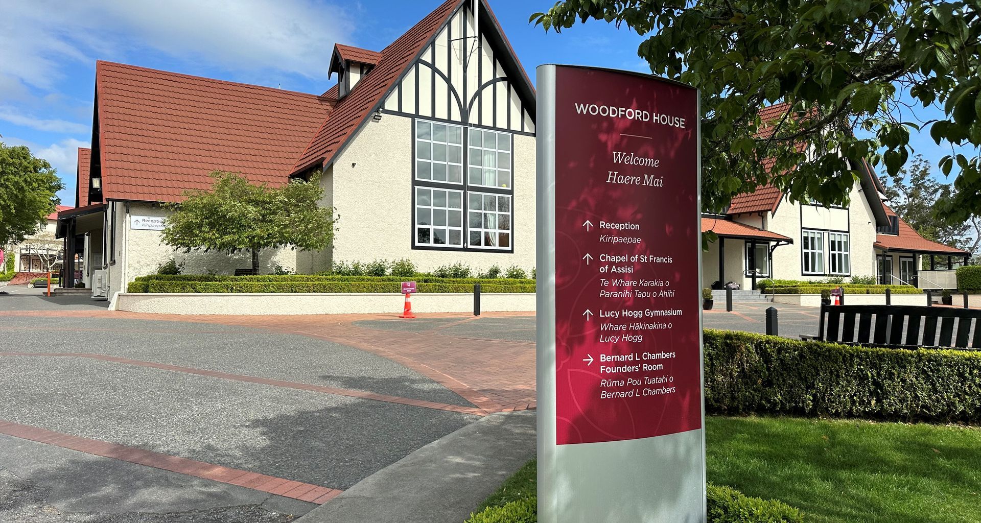 Woodford House Havelock North banner