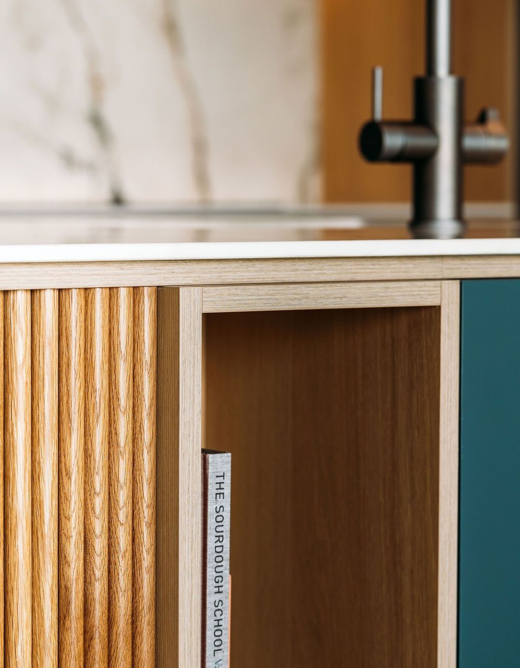 Detailed cabinetry has been expertly manufactured.