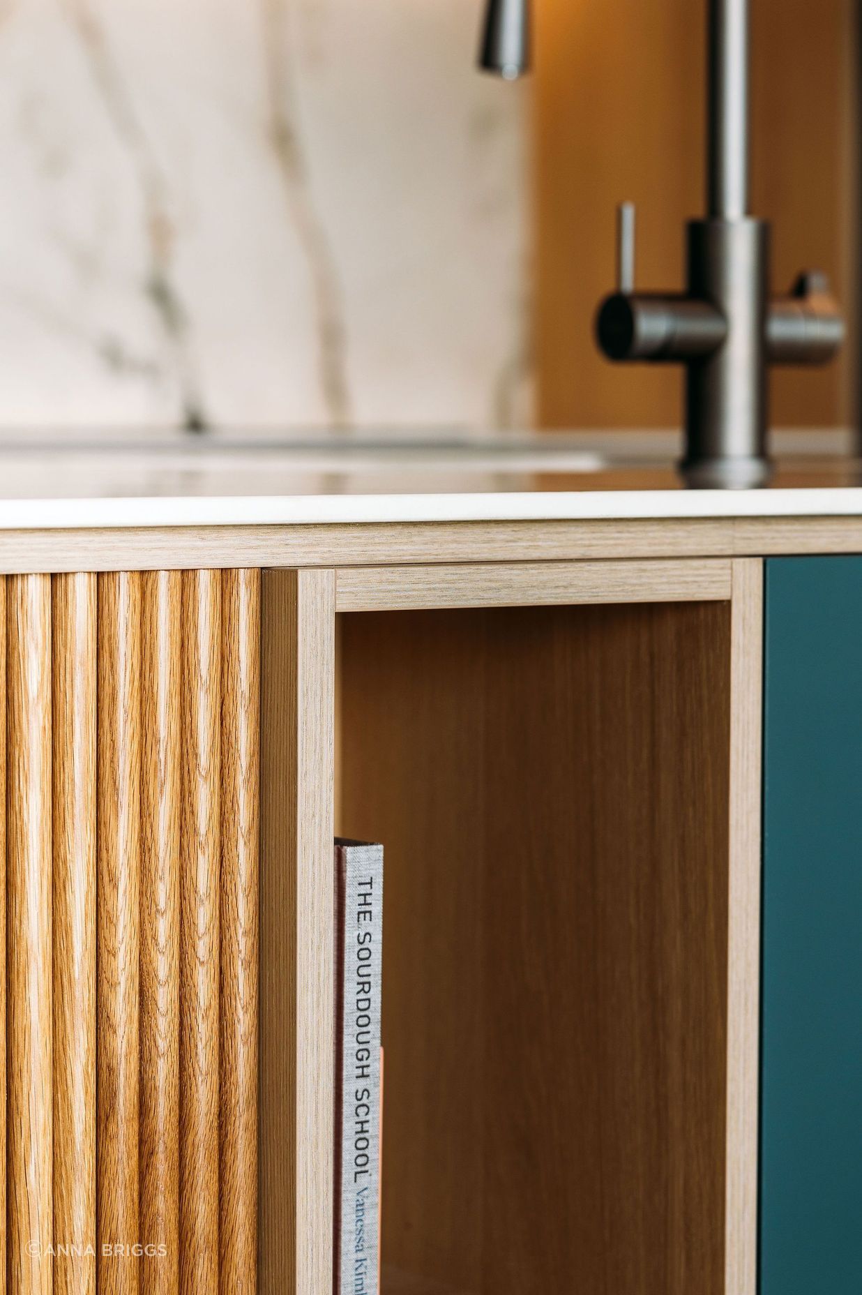 Detailed cabinetry has been expertly manufactured.