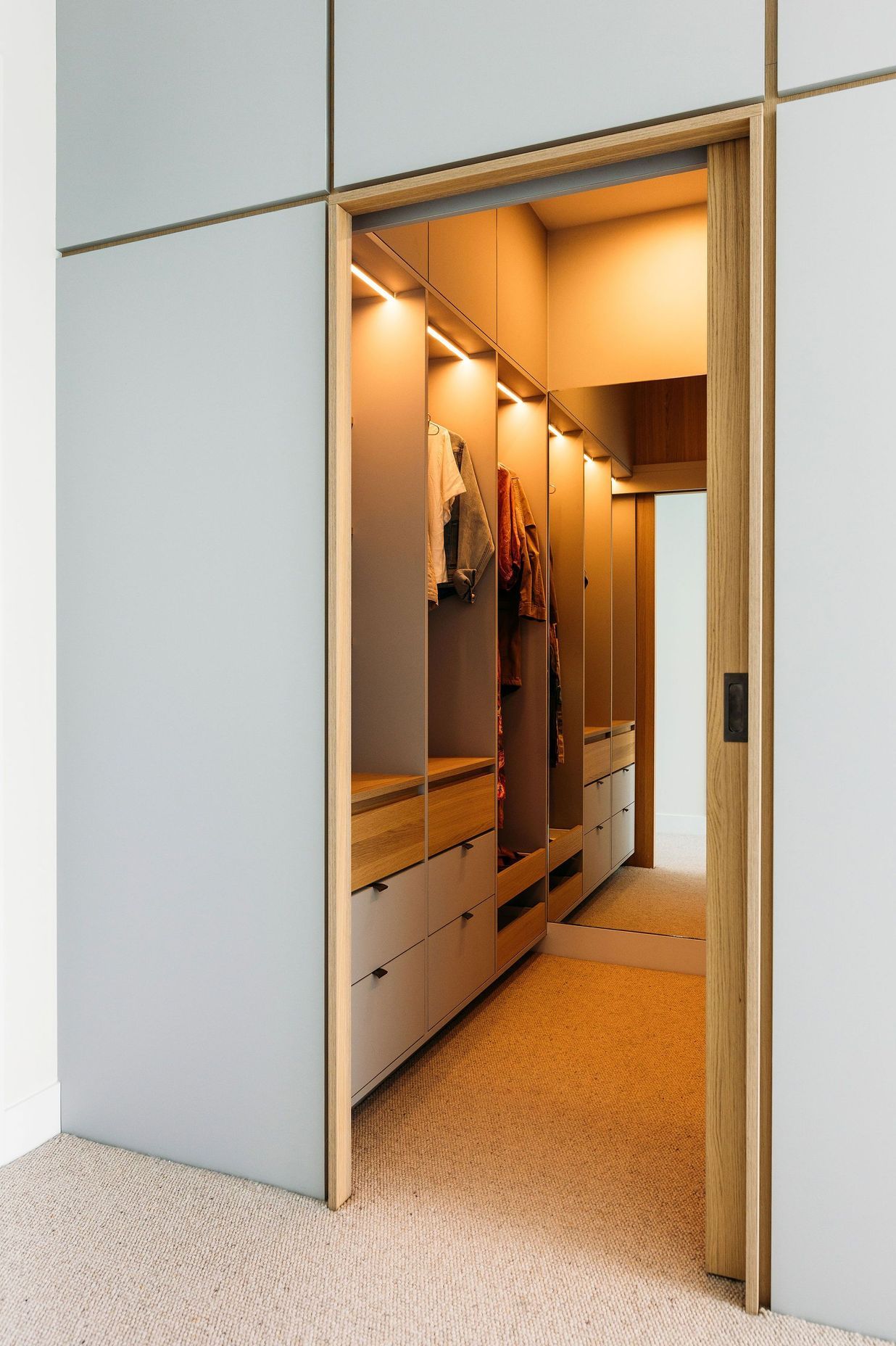 Lovely detailing in the cabinetry and luxurious underfoot.