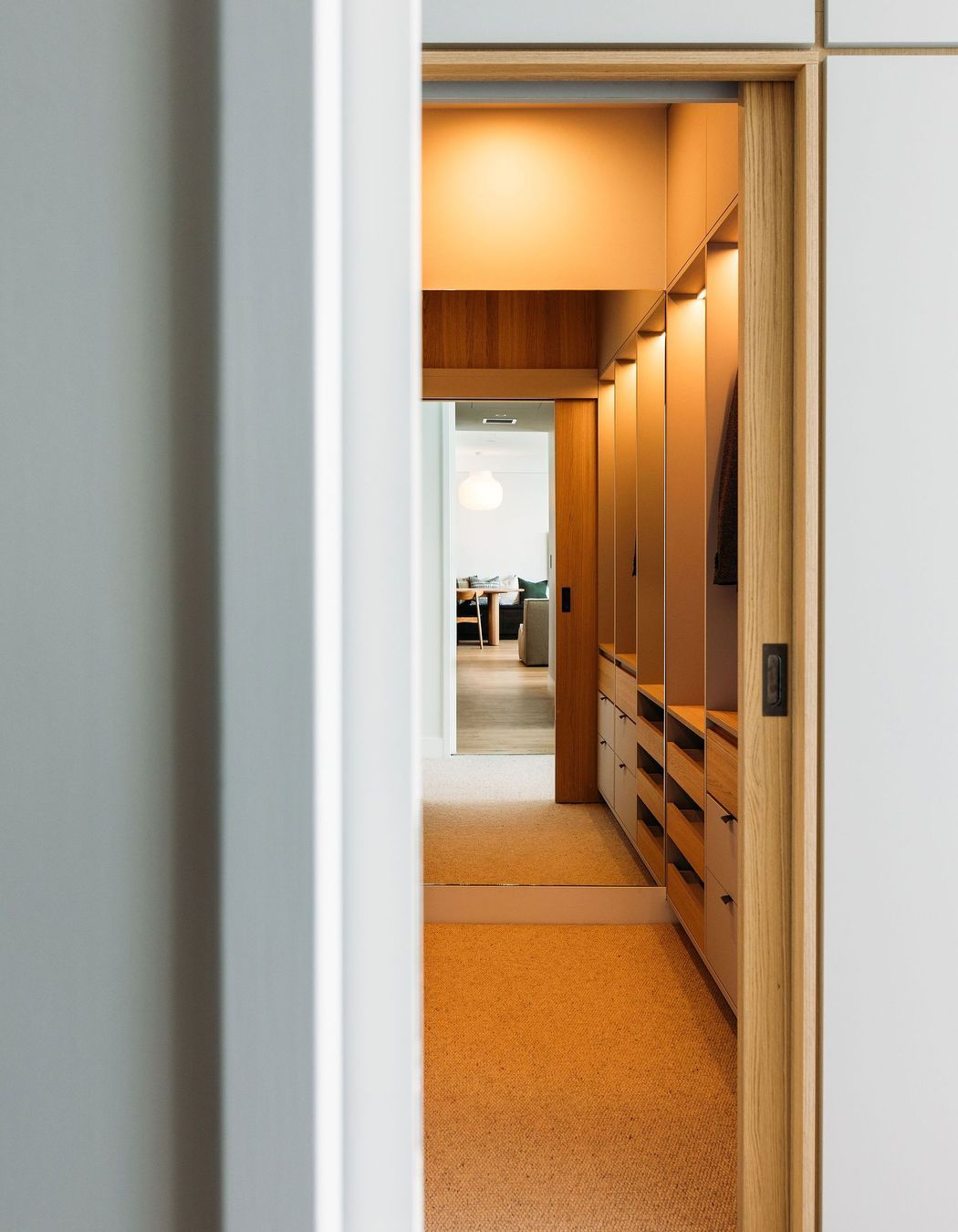 A view through to the dining space.