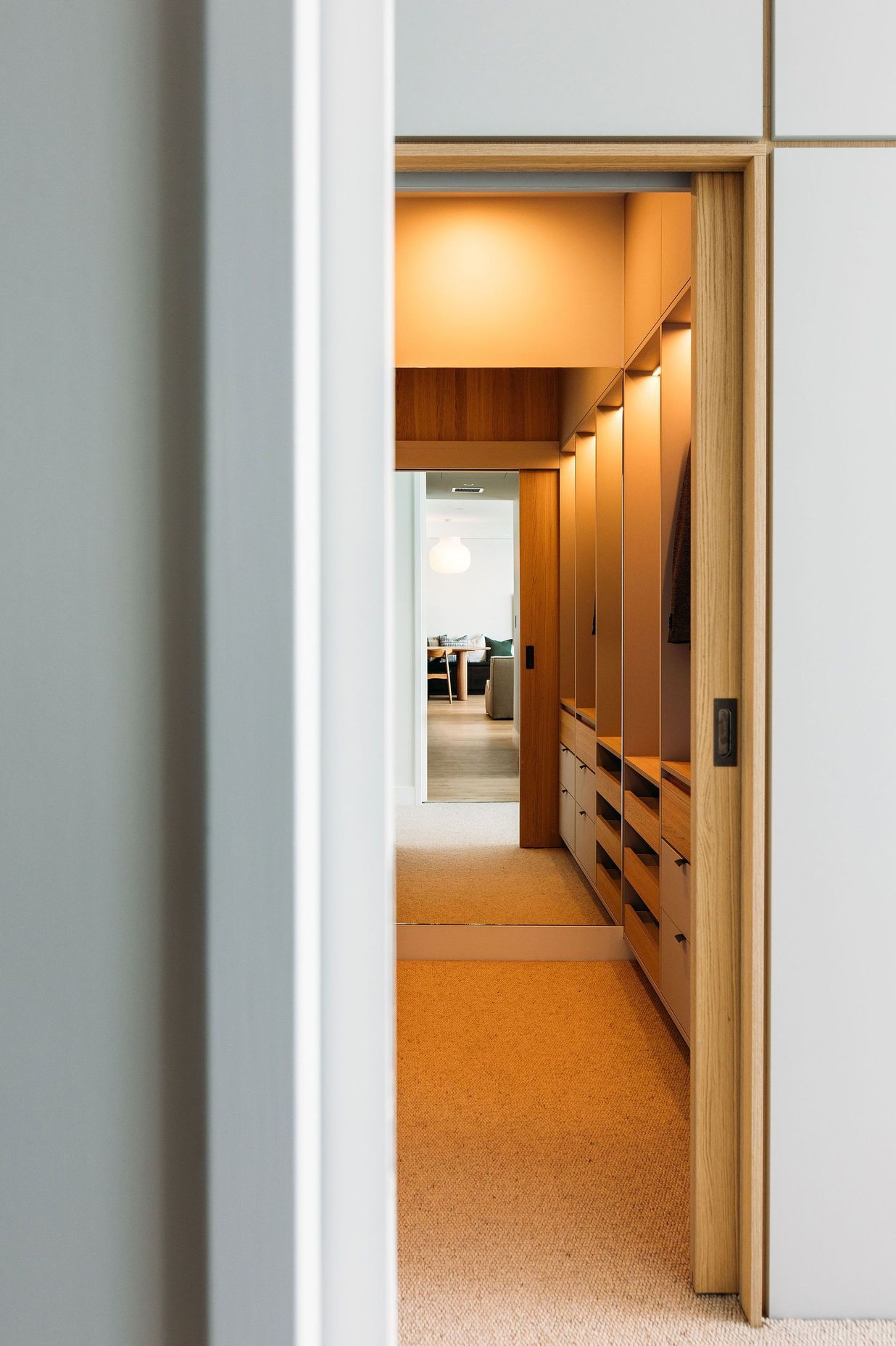 A view through to the dining space.