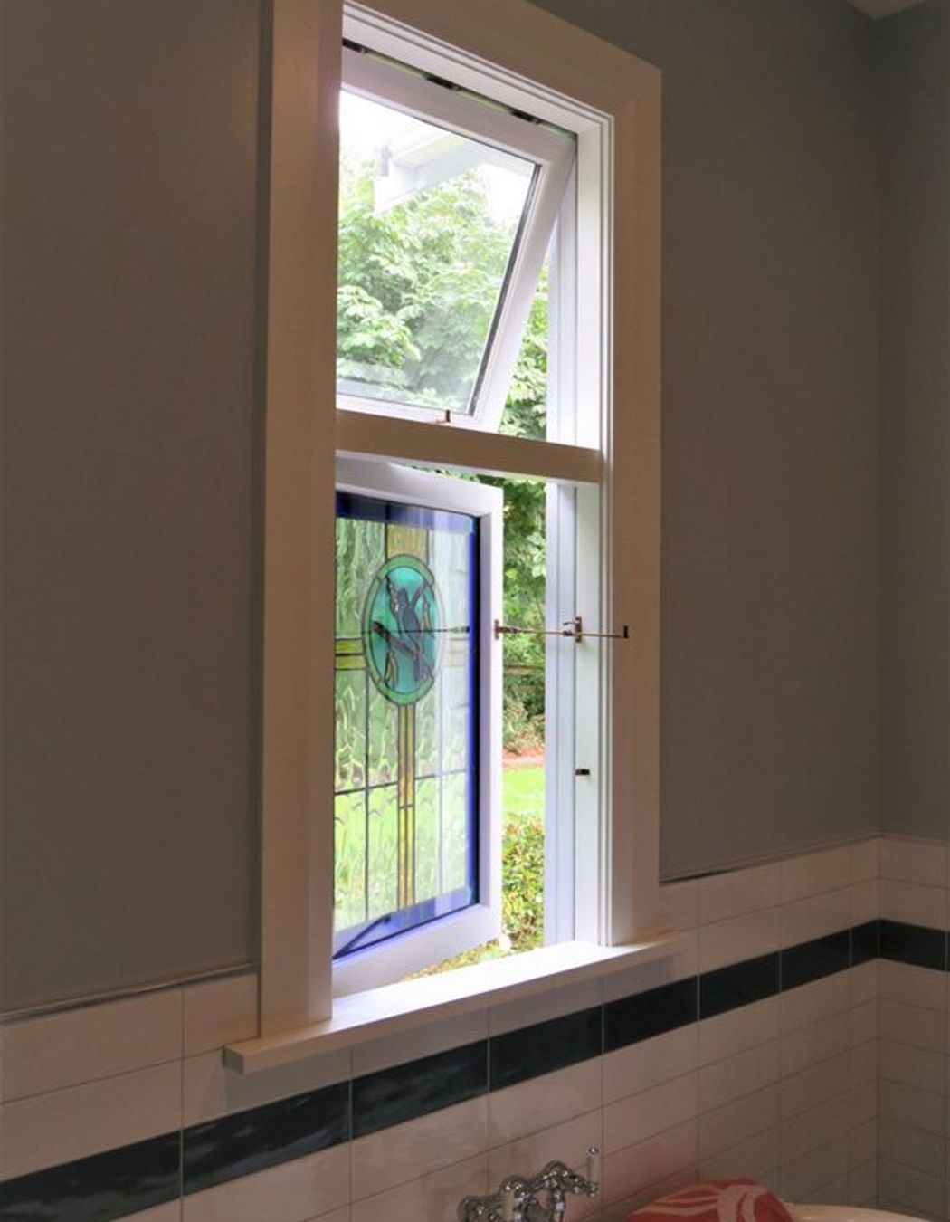 Wooden sash windows by Ron Kirk Joinery Dunedin