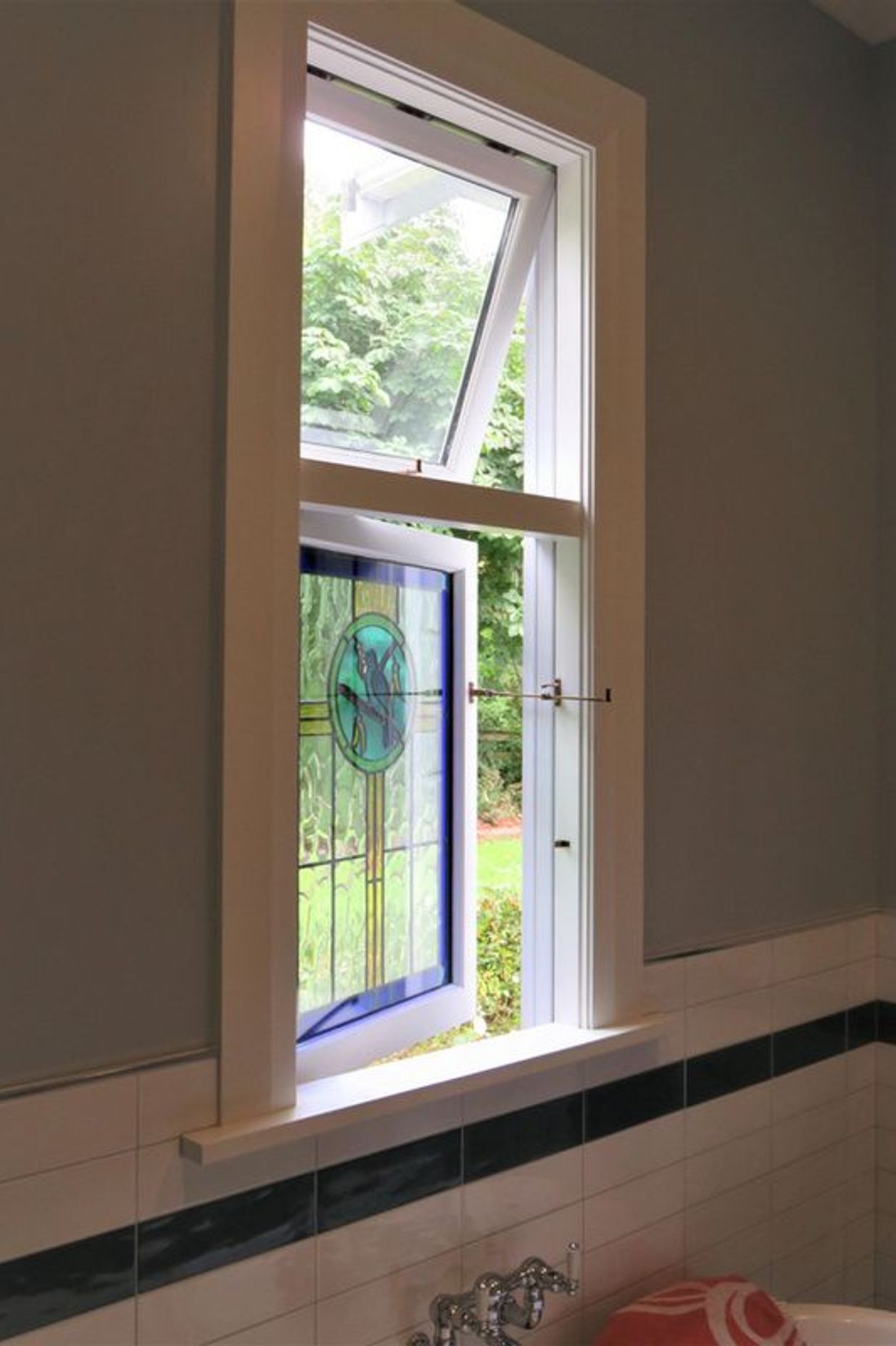 Wooden sash windows by Ron Kirk Joinery Dunedin