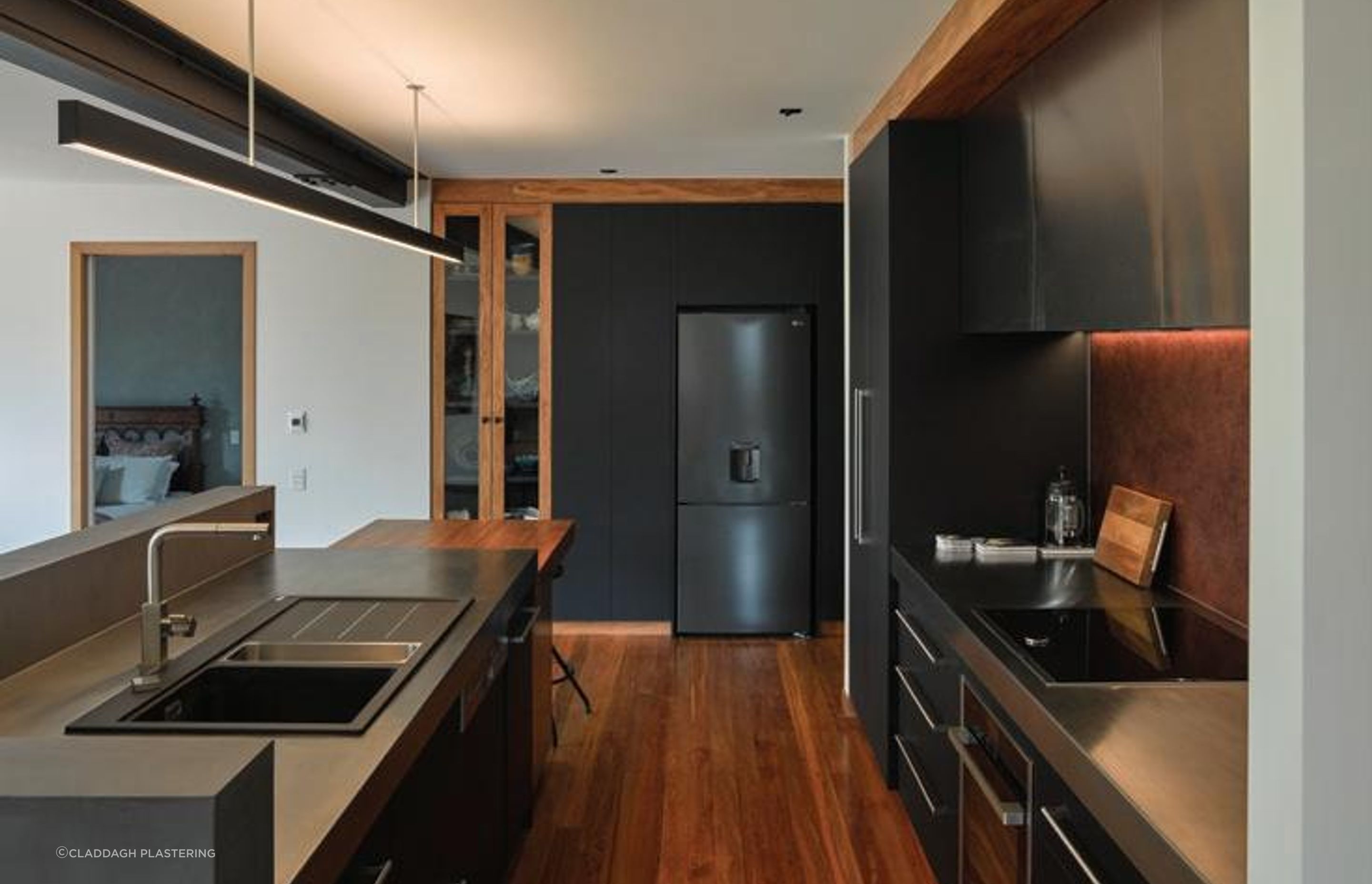 Venetian Plaster - Kitchen Design