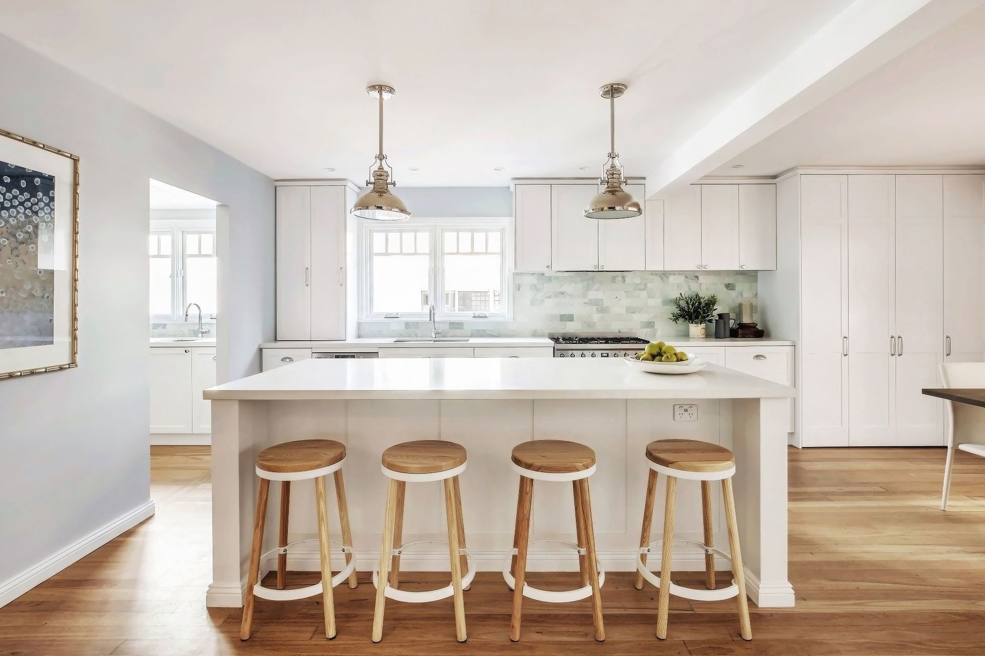 Modern Hampton Style Kitchen