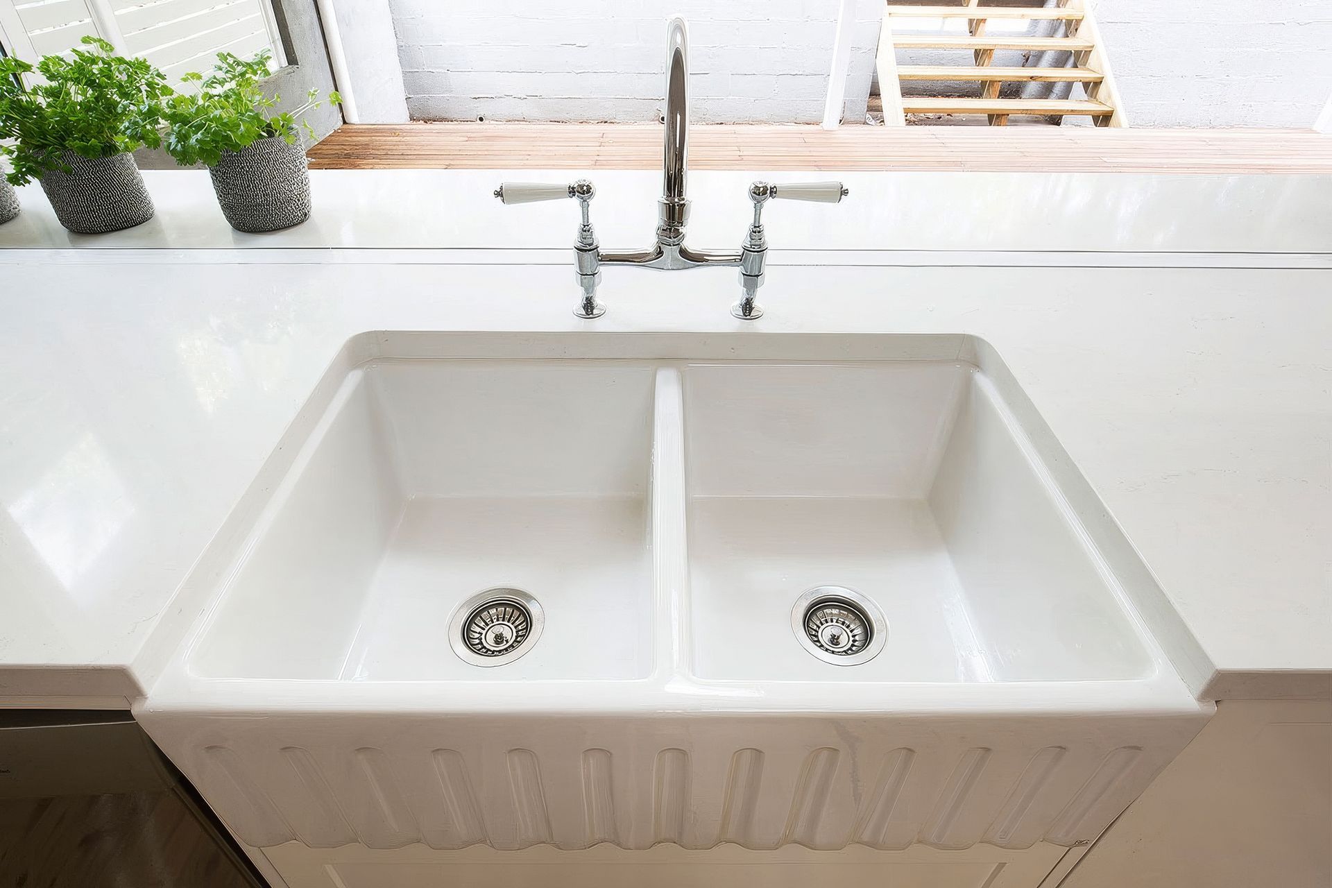 Hamptons Kitchen Sink