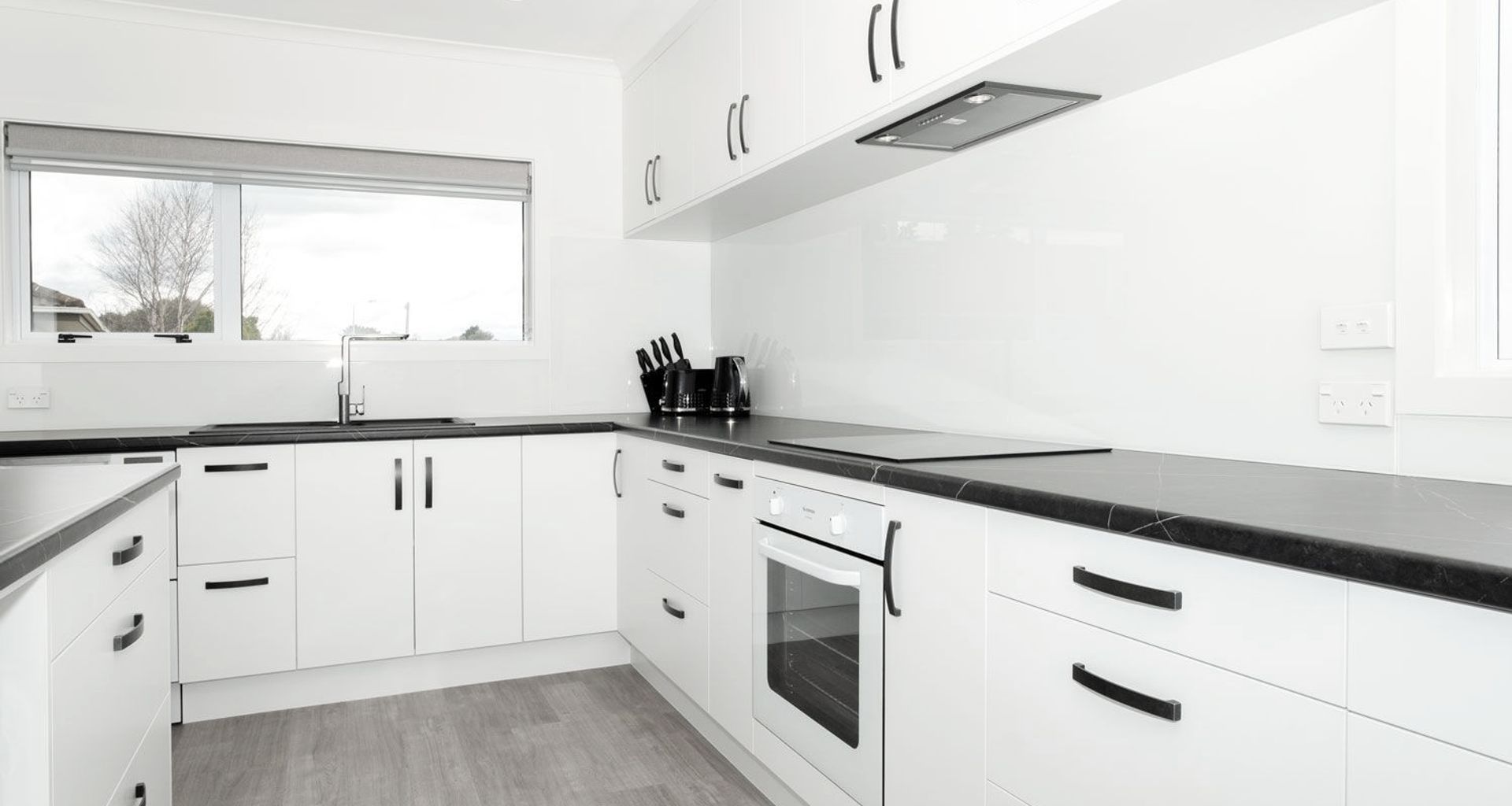 Black and White Interiors Transform 1980s Home banner
