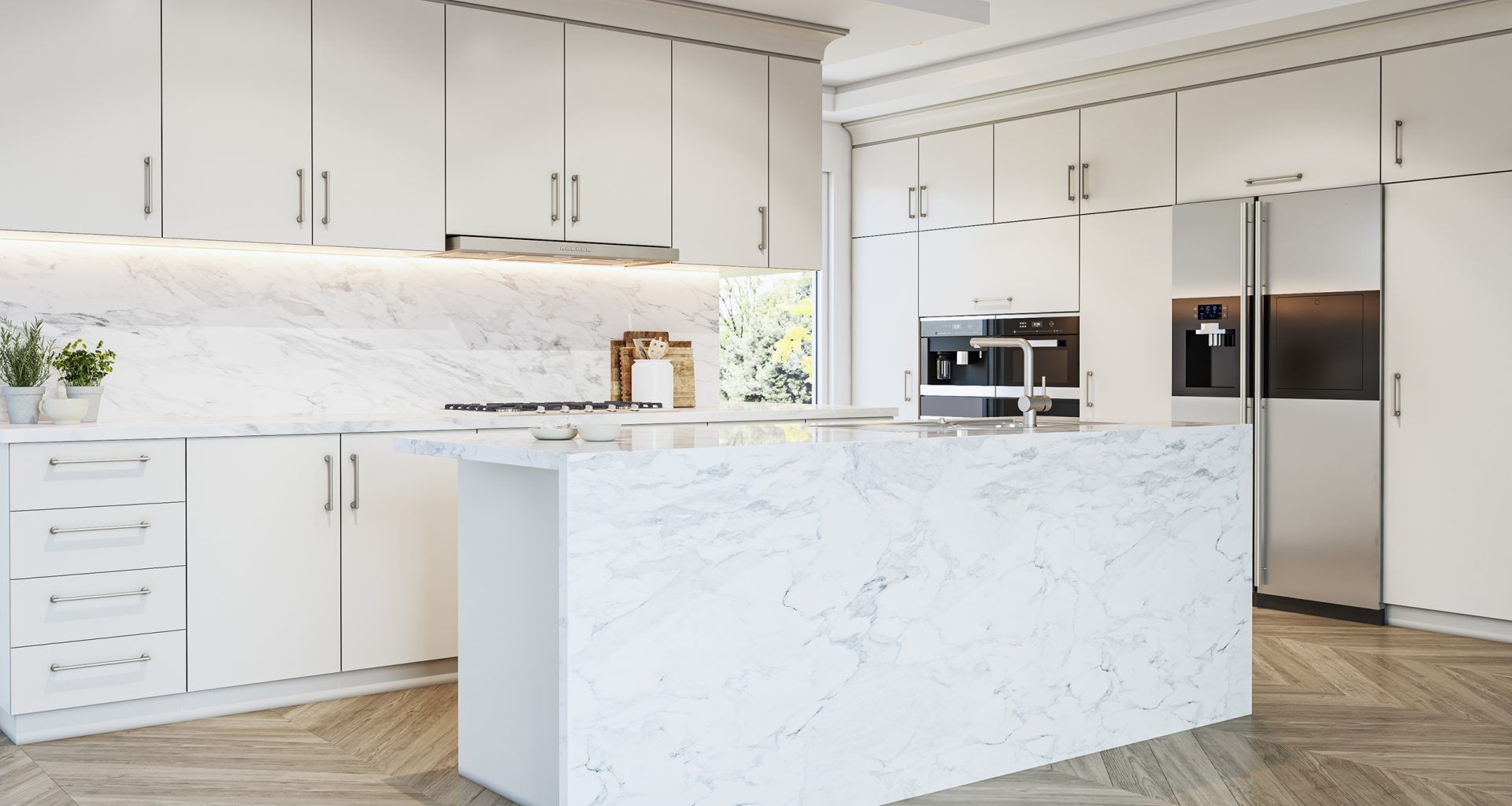 Contemporary Marble banner