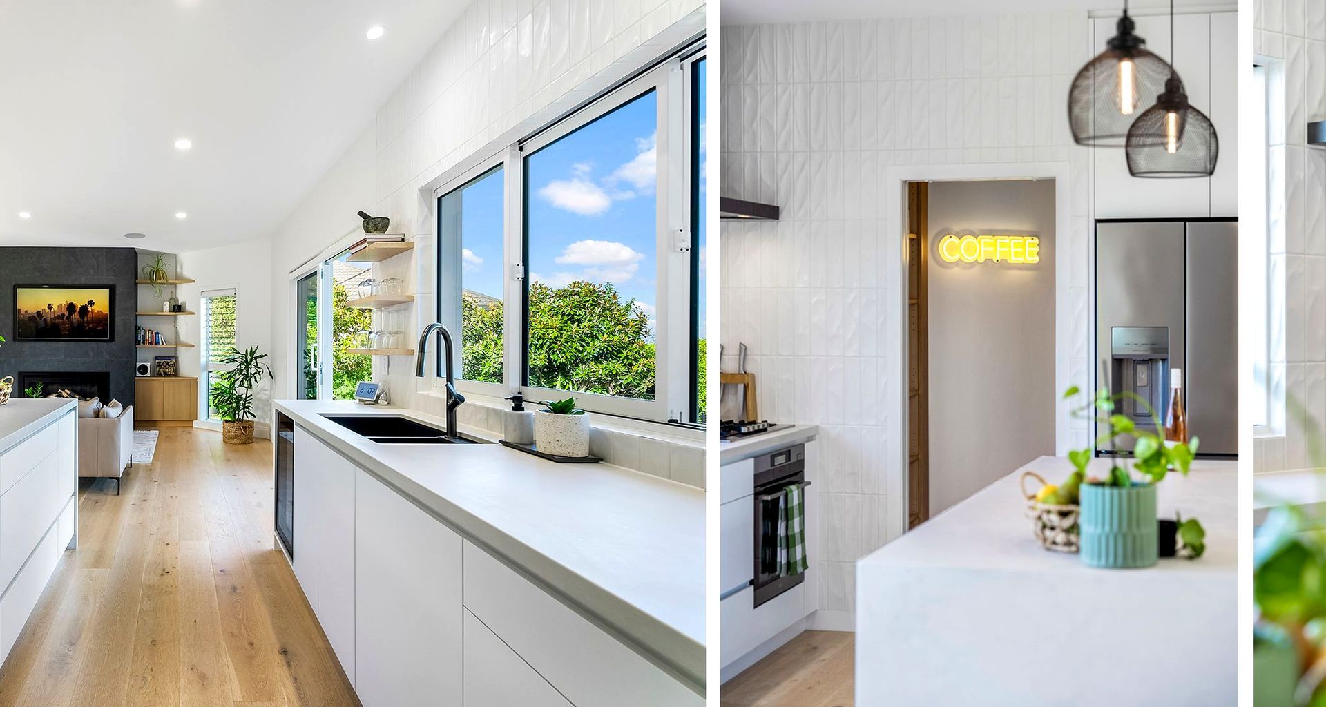 Modern Kitchen Bliss with Nature's Touch banner