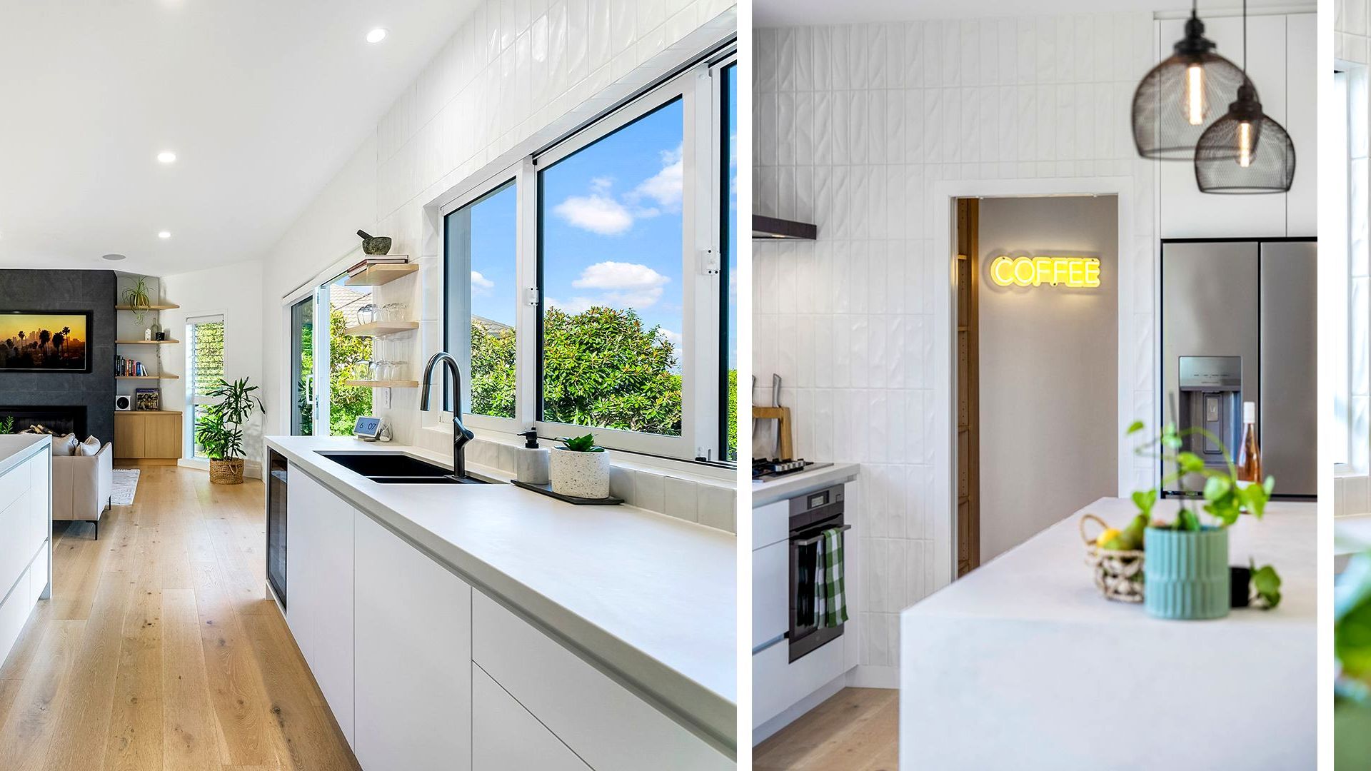 Modern Kitchen Bliss with Nature's Touch banner