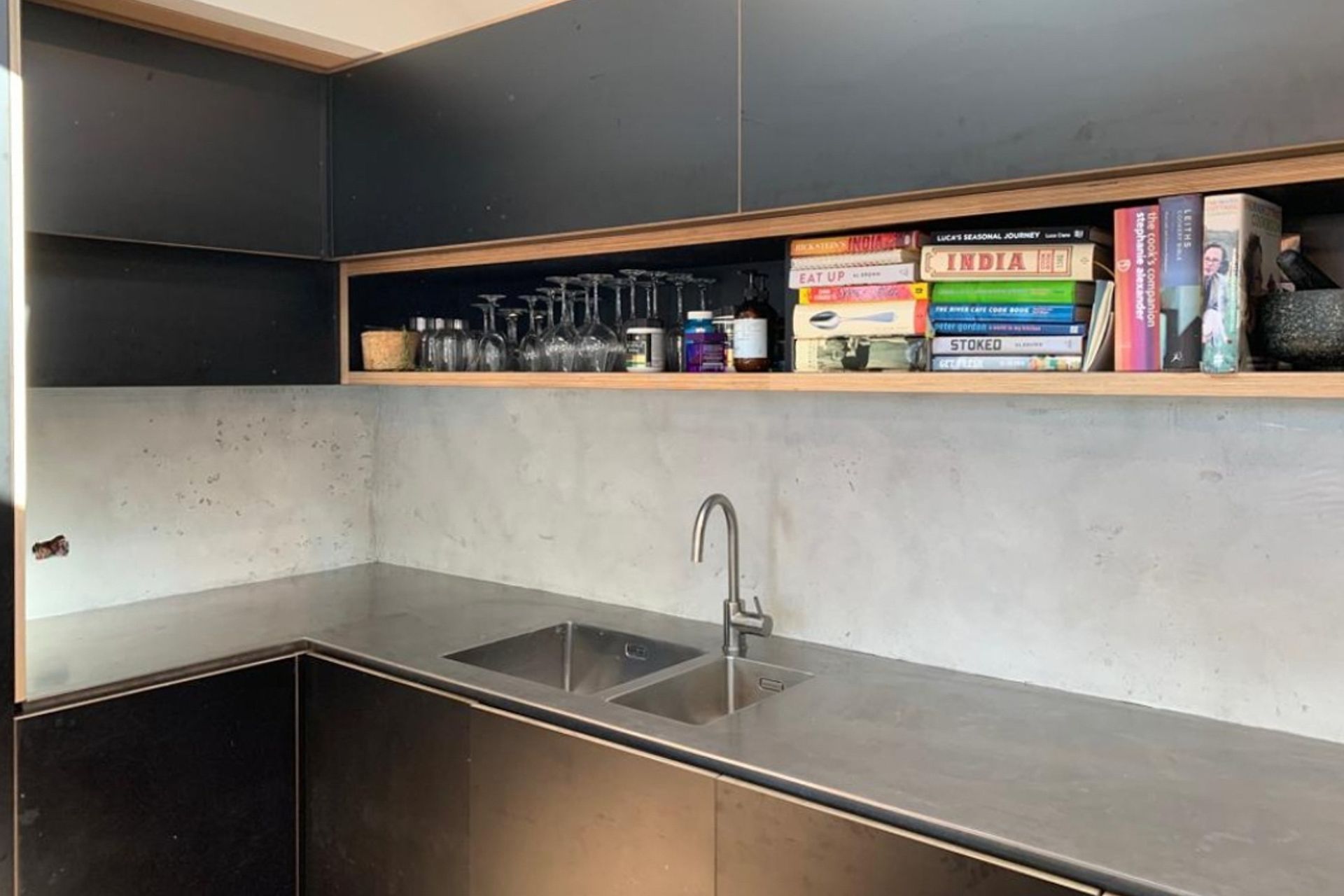 Polished Plaster - Kitchen Splashback
