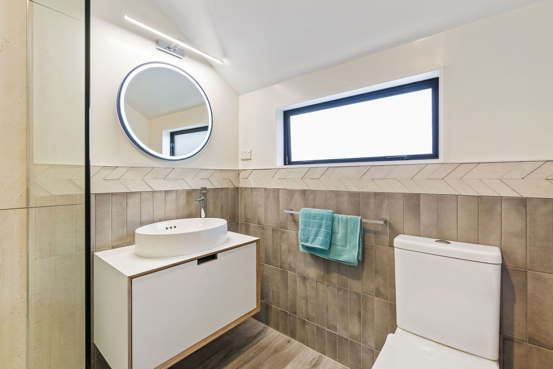 Unique Tiling Takes Centre Stage in This Wellington Bathroom
