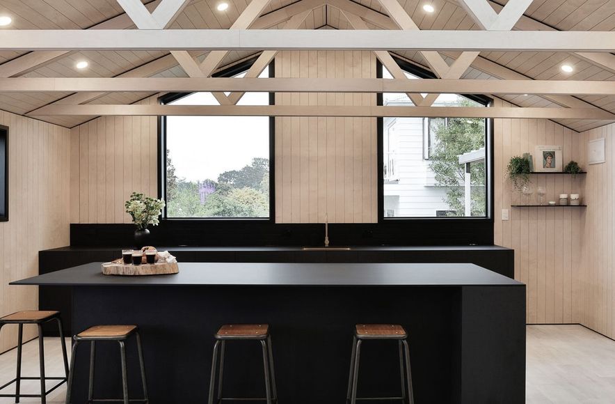 From an Old 70’s Garage to a Modern Multi-functional Space