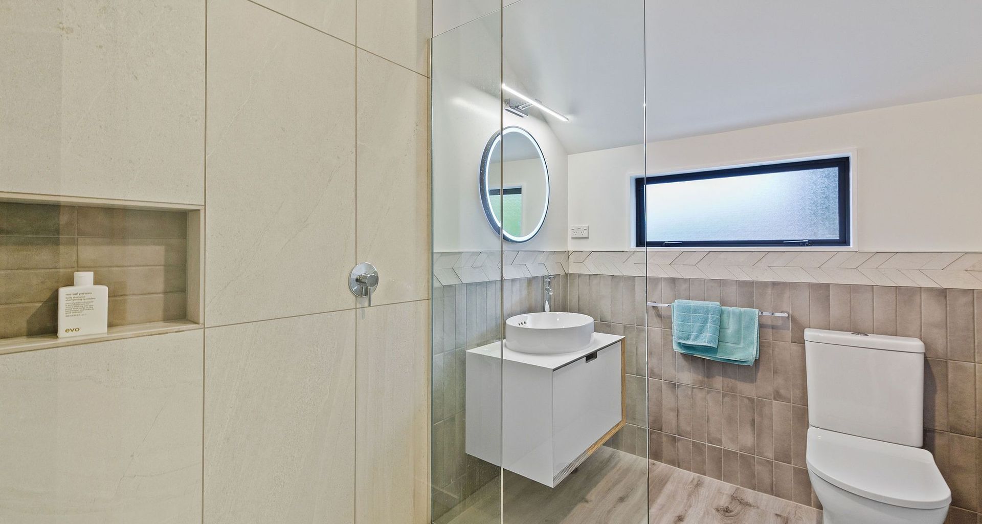 Unique Tiling Takes Centre Stage in This Wellington Bathroom banner