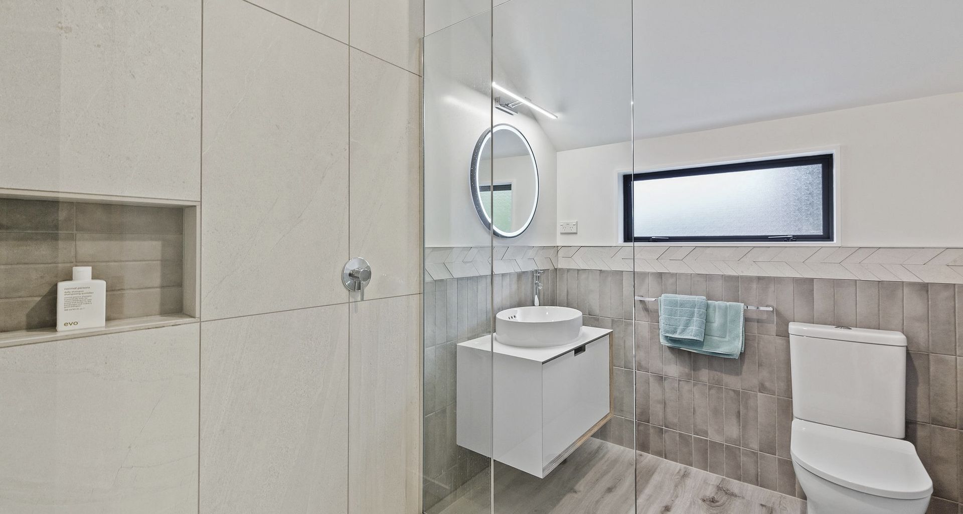 Unique Tiling Takes Centre Stage in This Wellington Bathroom banner