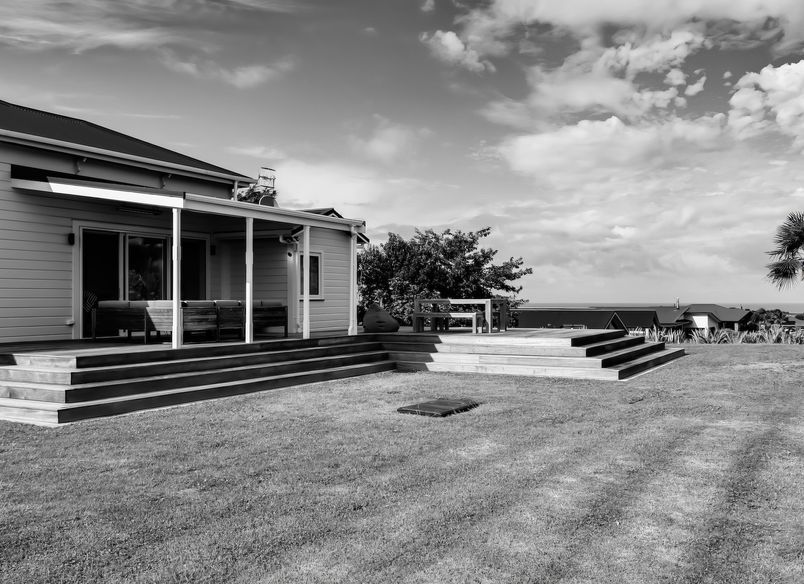 Villa Deck and Bathrooms