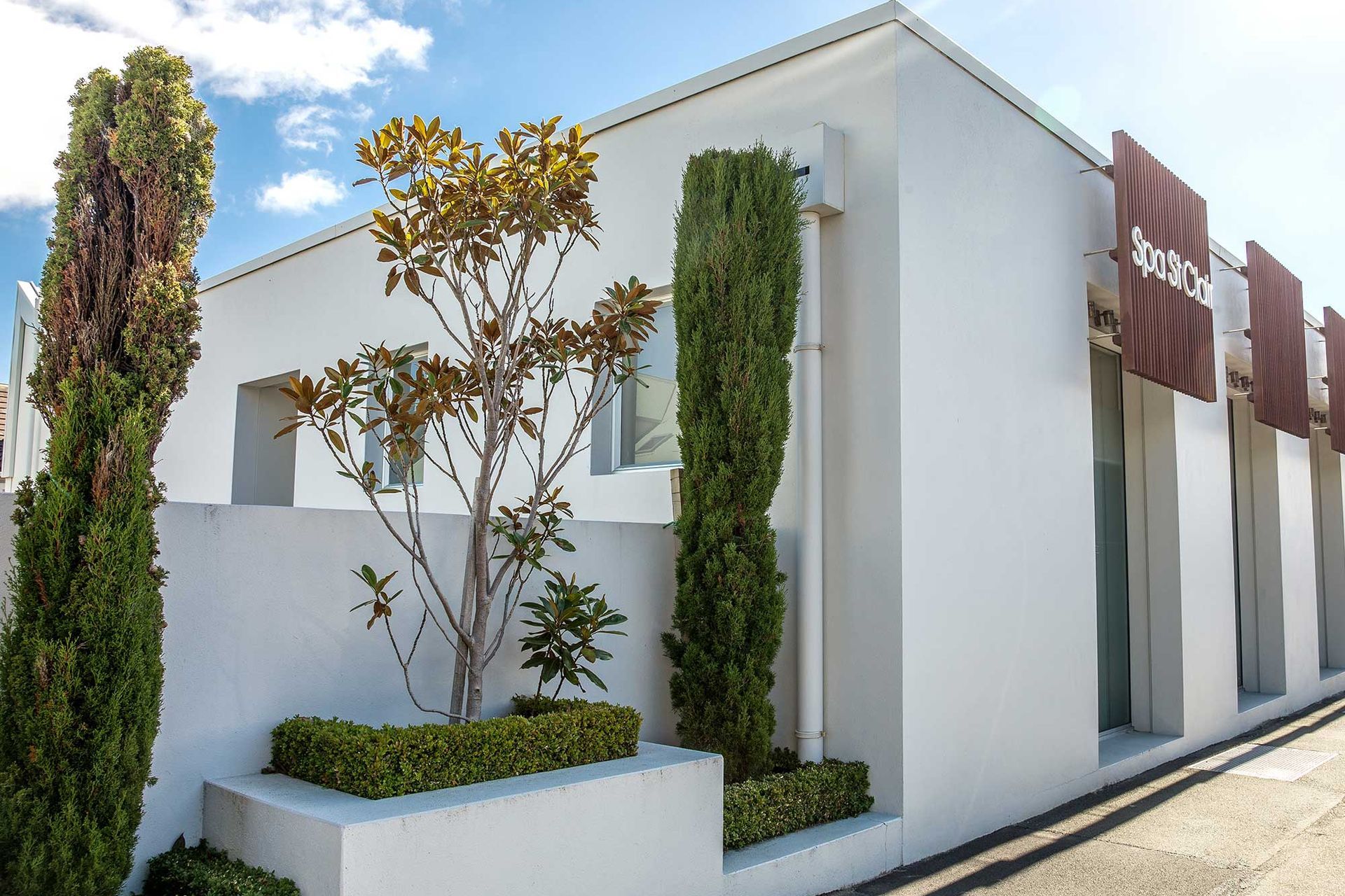 New commercial build, Spa St Clair, Dunedin