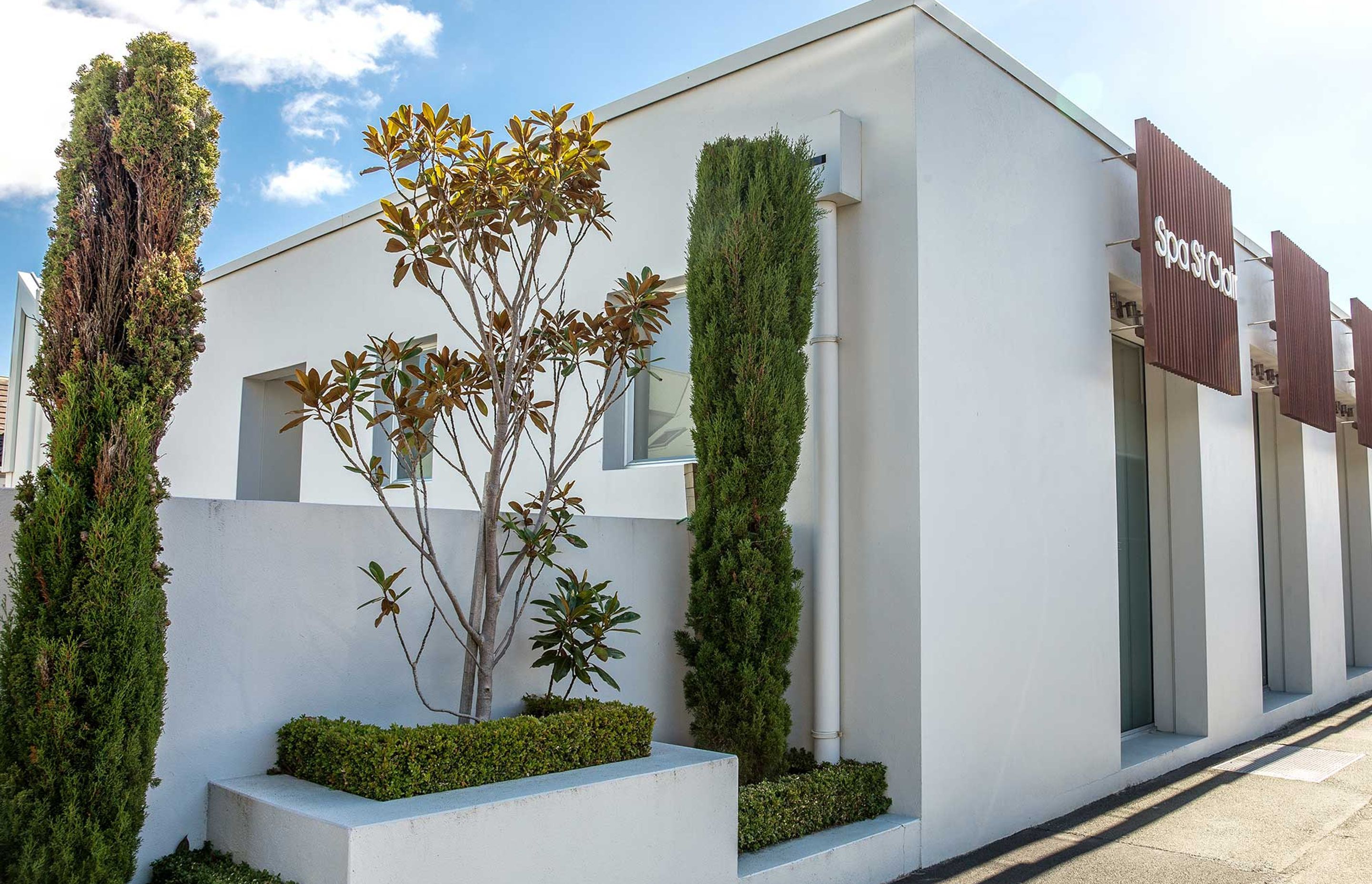 New commercial build, Spa St Clair, Dunedin