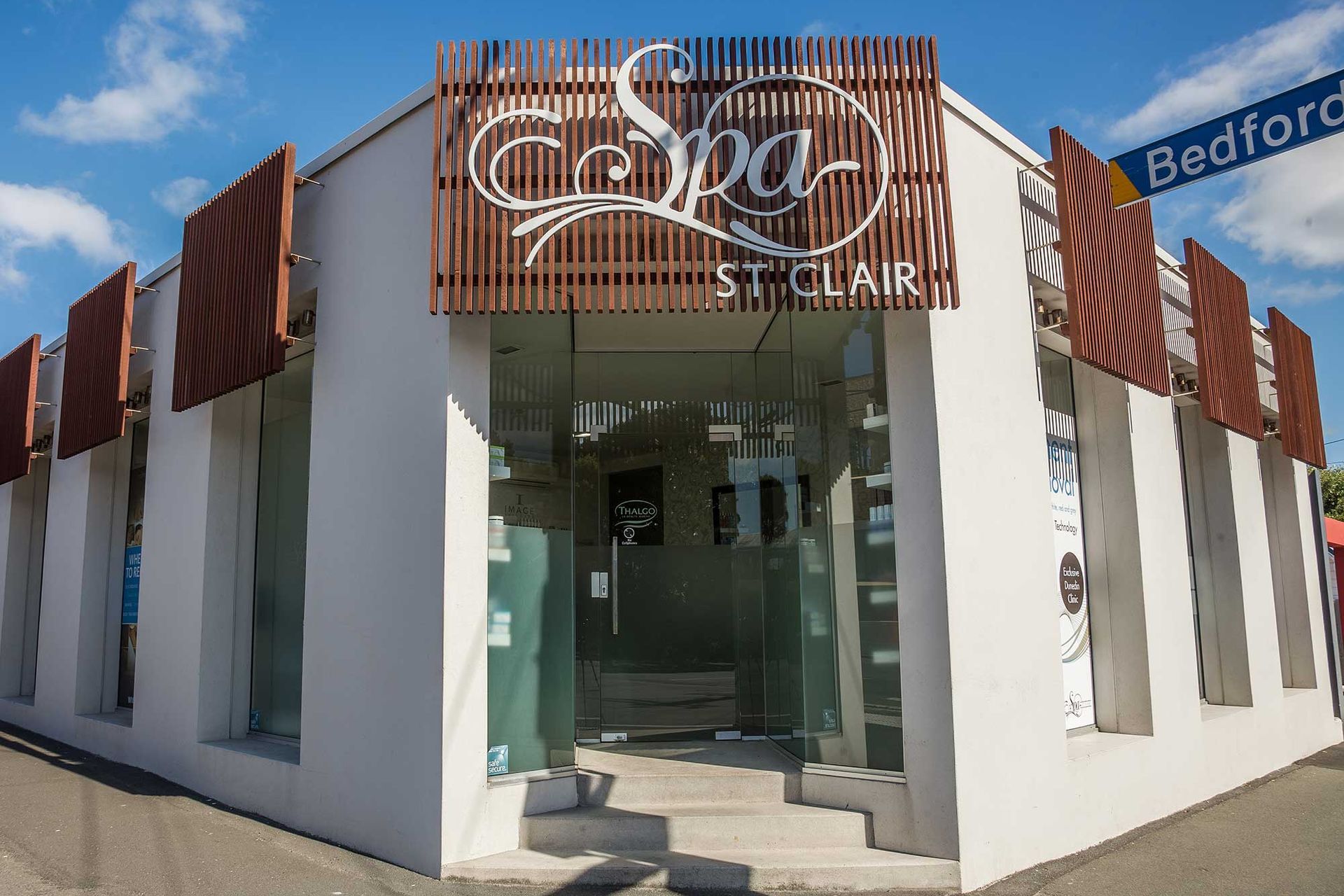 New commercial build, Spa St Clair, Dunedin