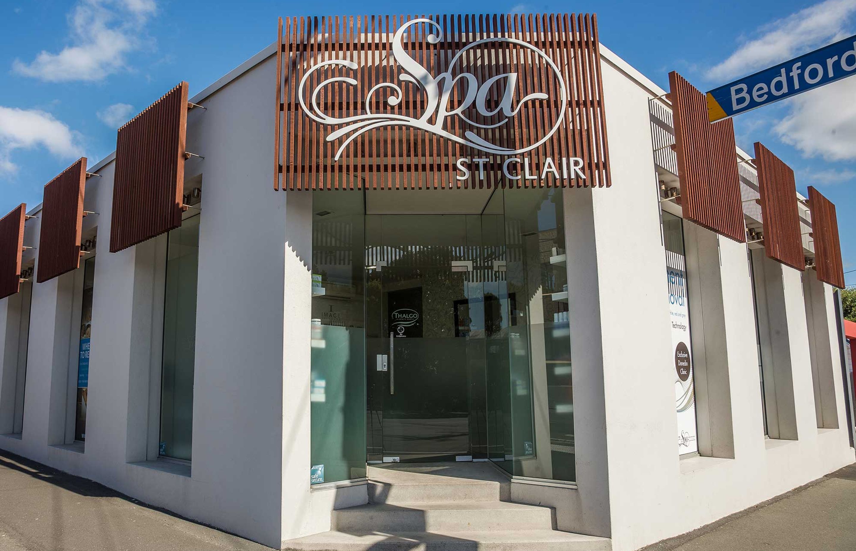 New commercial build, Spa St Clair, Dunedin