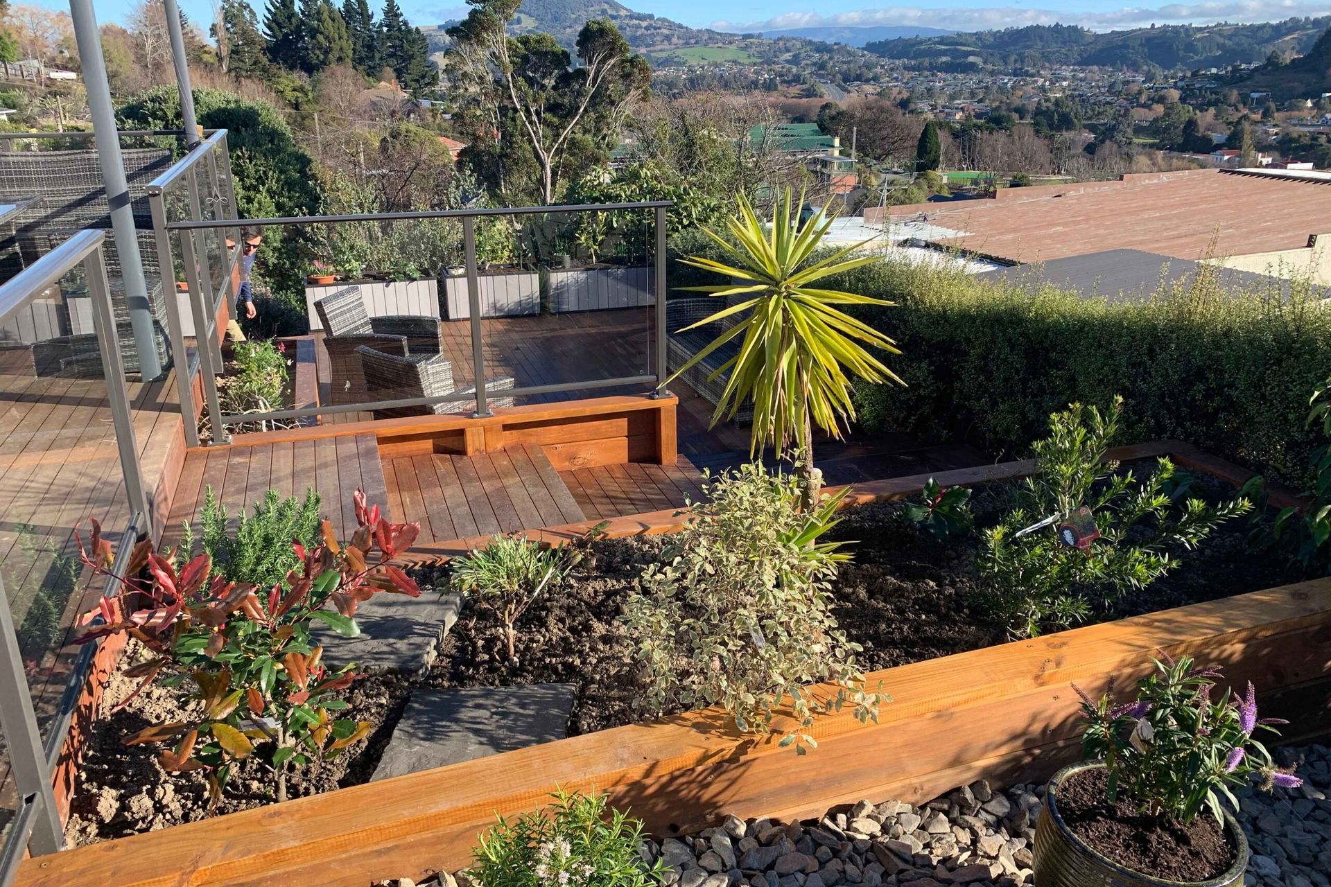 New deck build, Dunedin