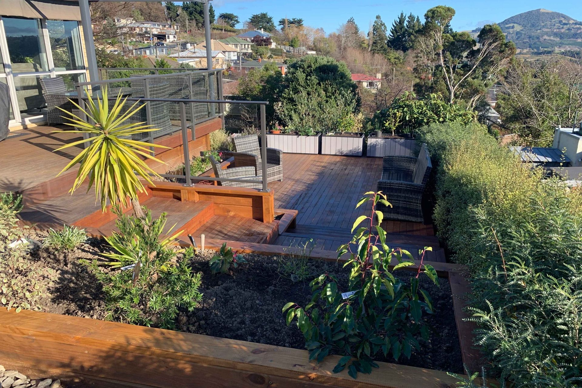 New deck build, Dunedin