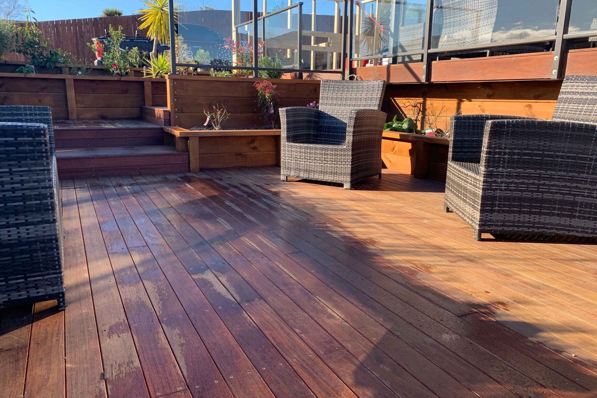 New deck build, Dunedin