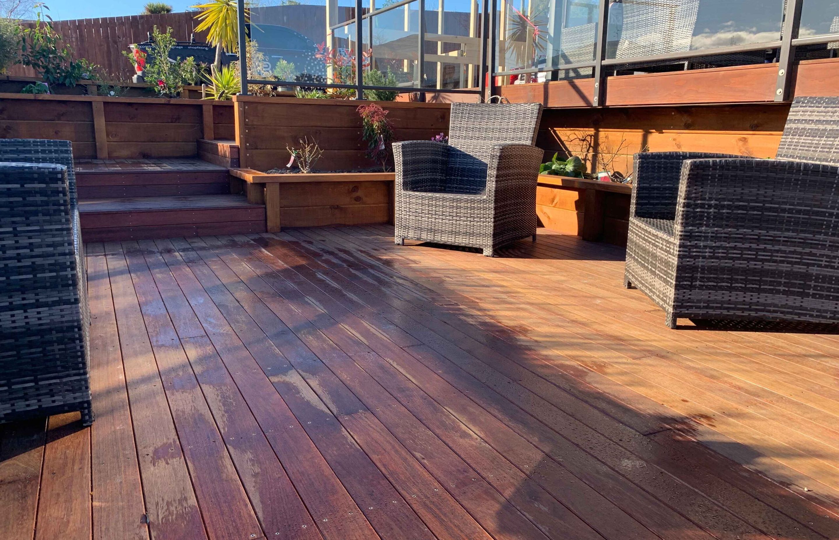New deck build, Dunedin