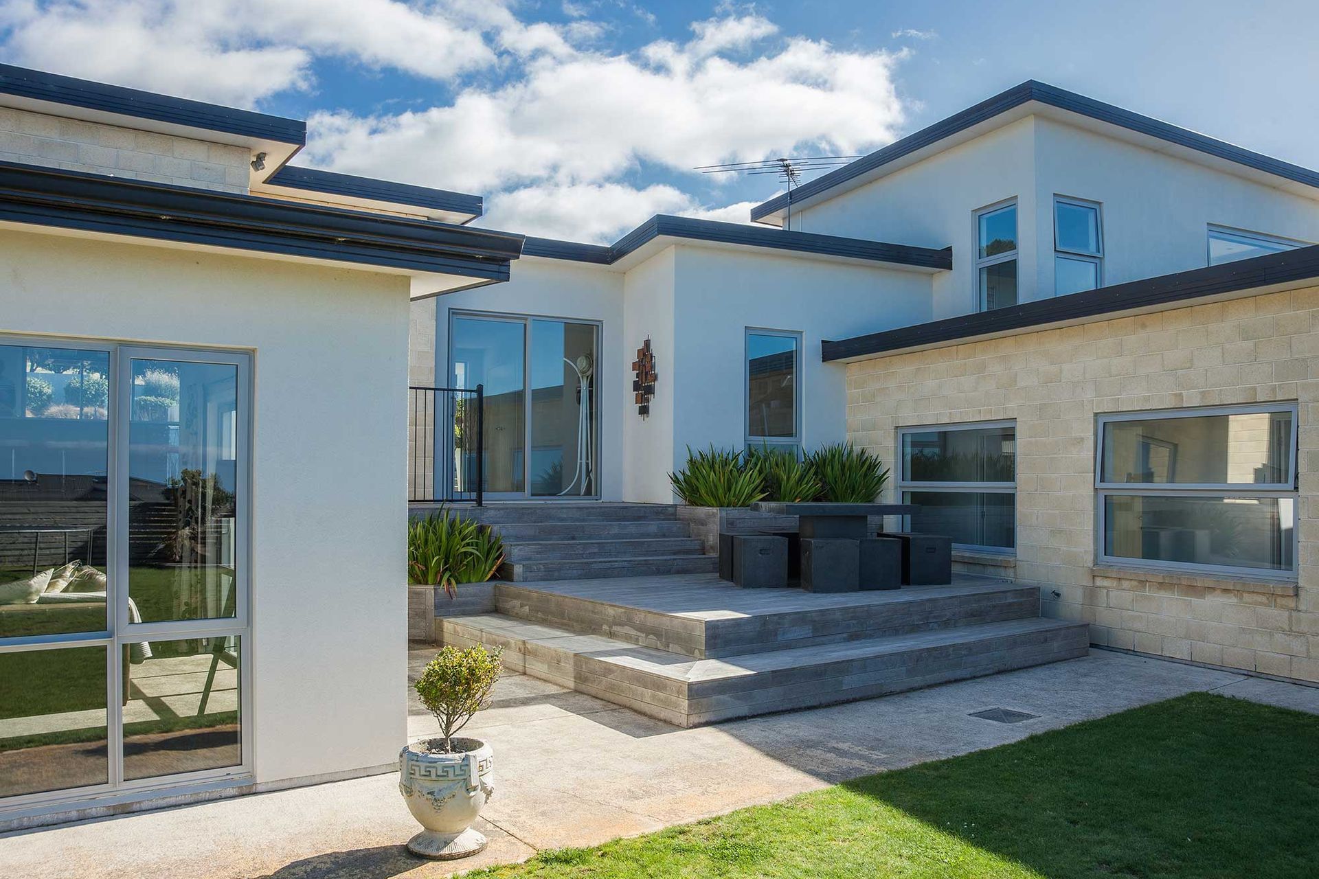 New home build, exterior, Dunedin