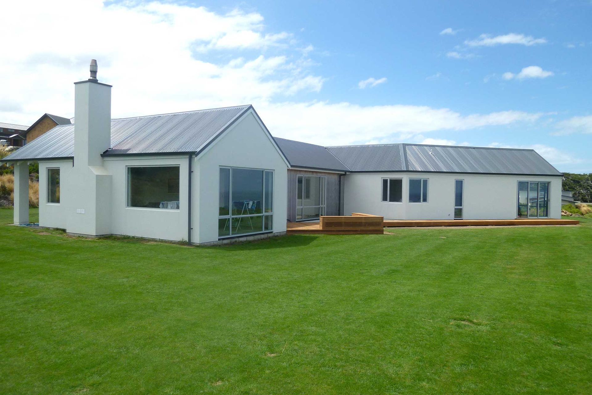 New home build, exterior, Dunedin