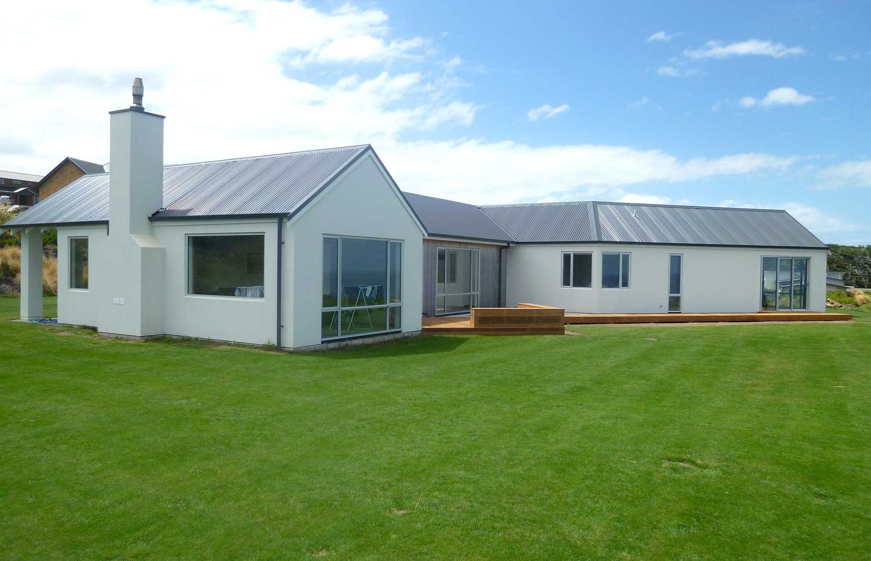 New home build, exterior, Dunedin